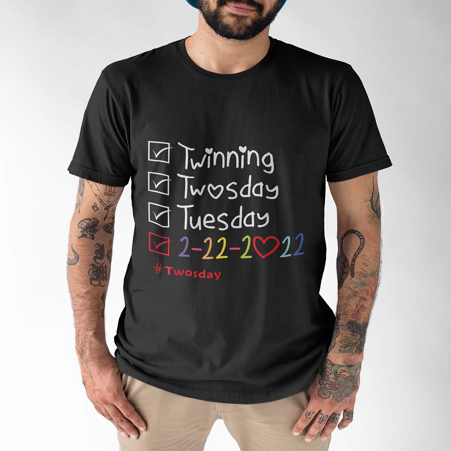 Twinning Twosday Tuesday 2-22-2022 Shirt Twinning Twosday Tuesday 2-22-2022 Shirt