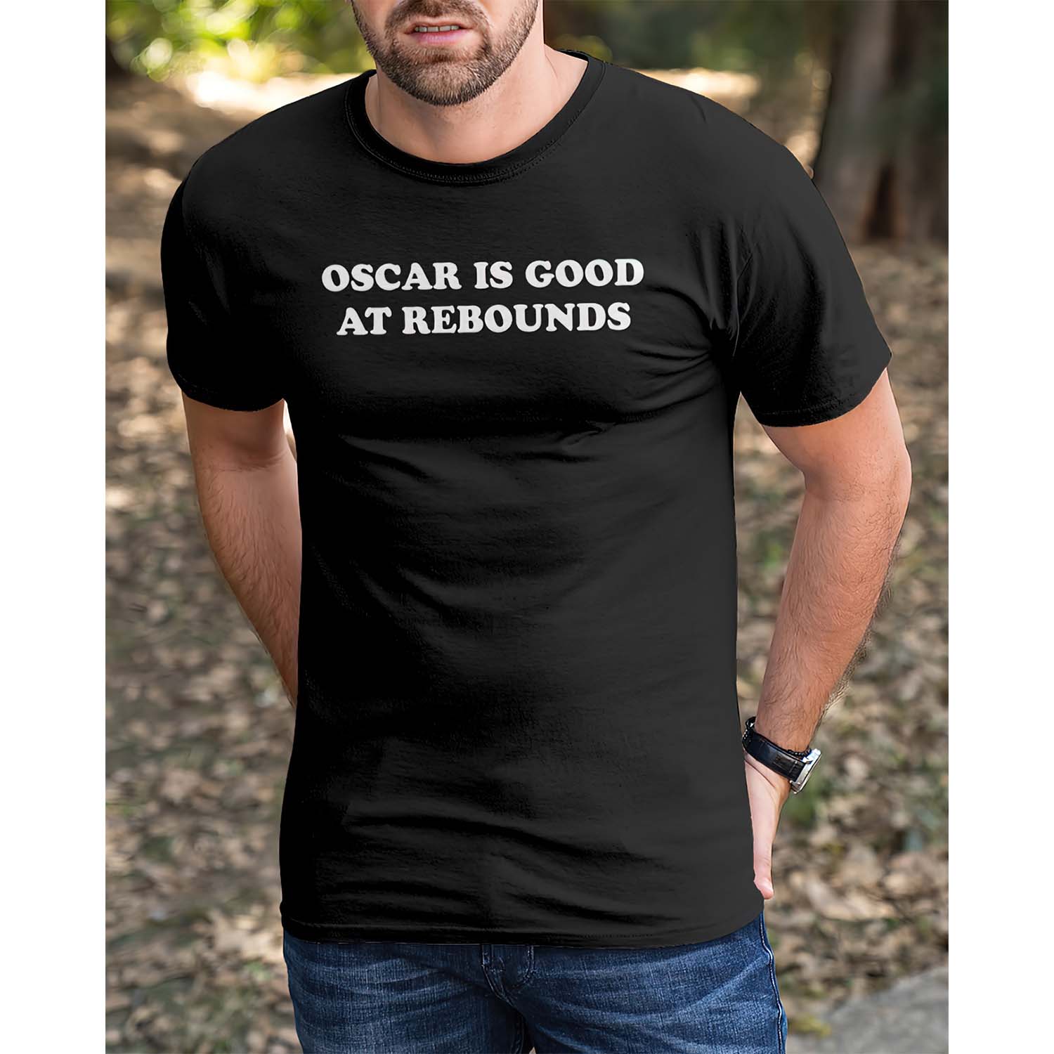 Oscar Is Good At Rebounds Shirt Oscar Is Good At Rebounds Shirt