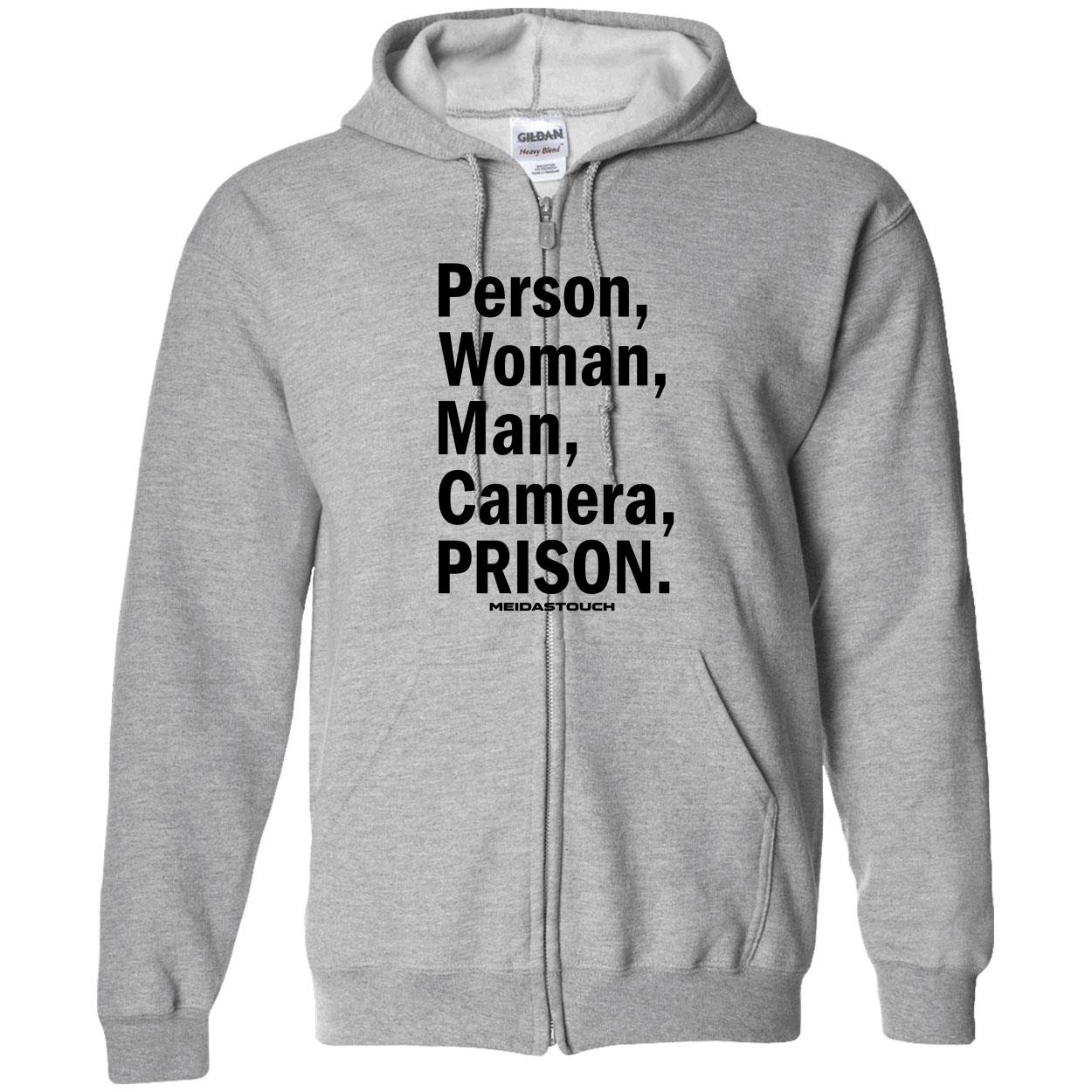 Person Woman Man Camera Prison Shirt Person Woman Man Camera Prison Shirt