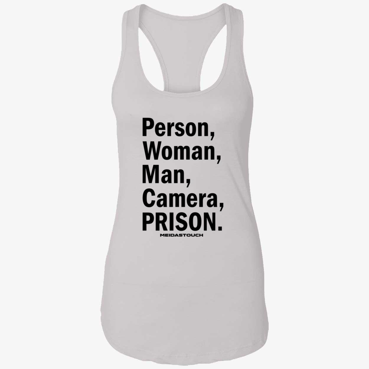 Person Woman Man Camera Prison Shirt Person Woman Man Camera Prison Shirt