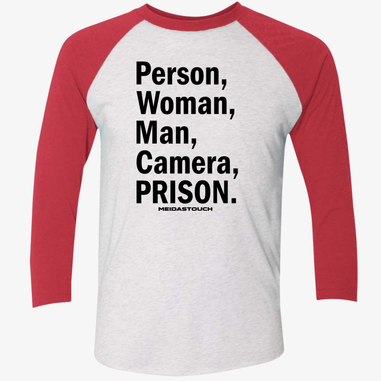 Person Woman Man Camera Prison Shirt Person Woman Man Camera Prison Shirt