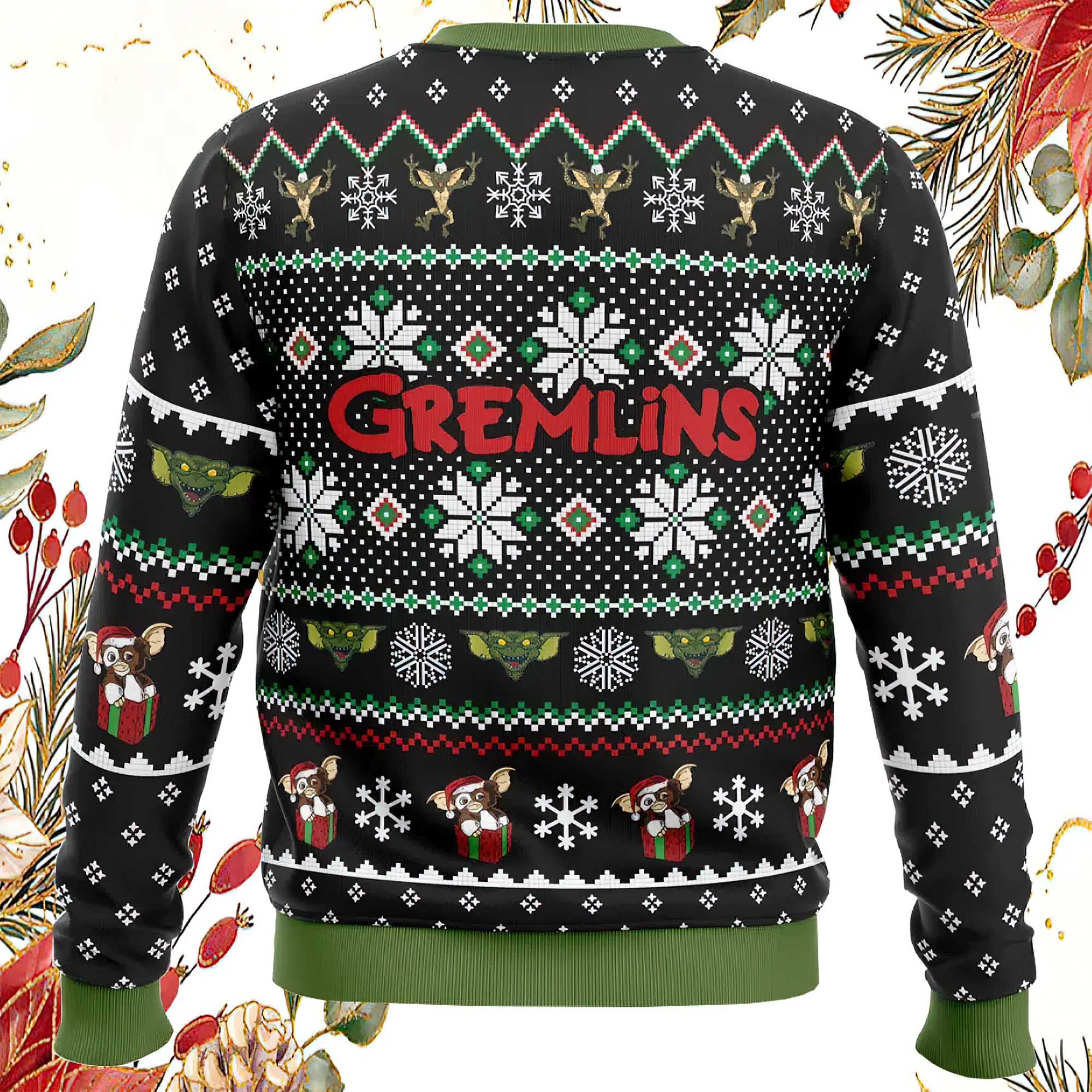 A Christmas Present Gremlins Ugly Christmas Sweater A Christmas Present Gremlins Ugly Christmas Sweater