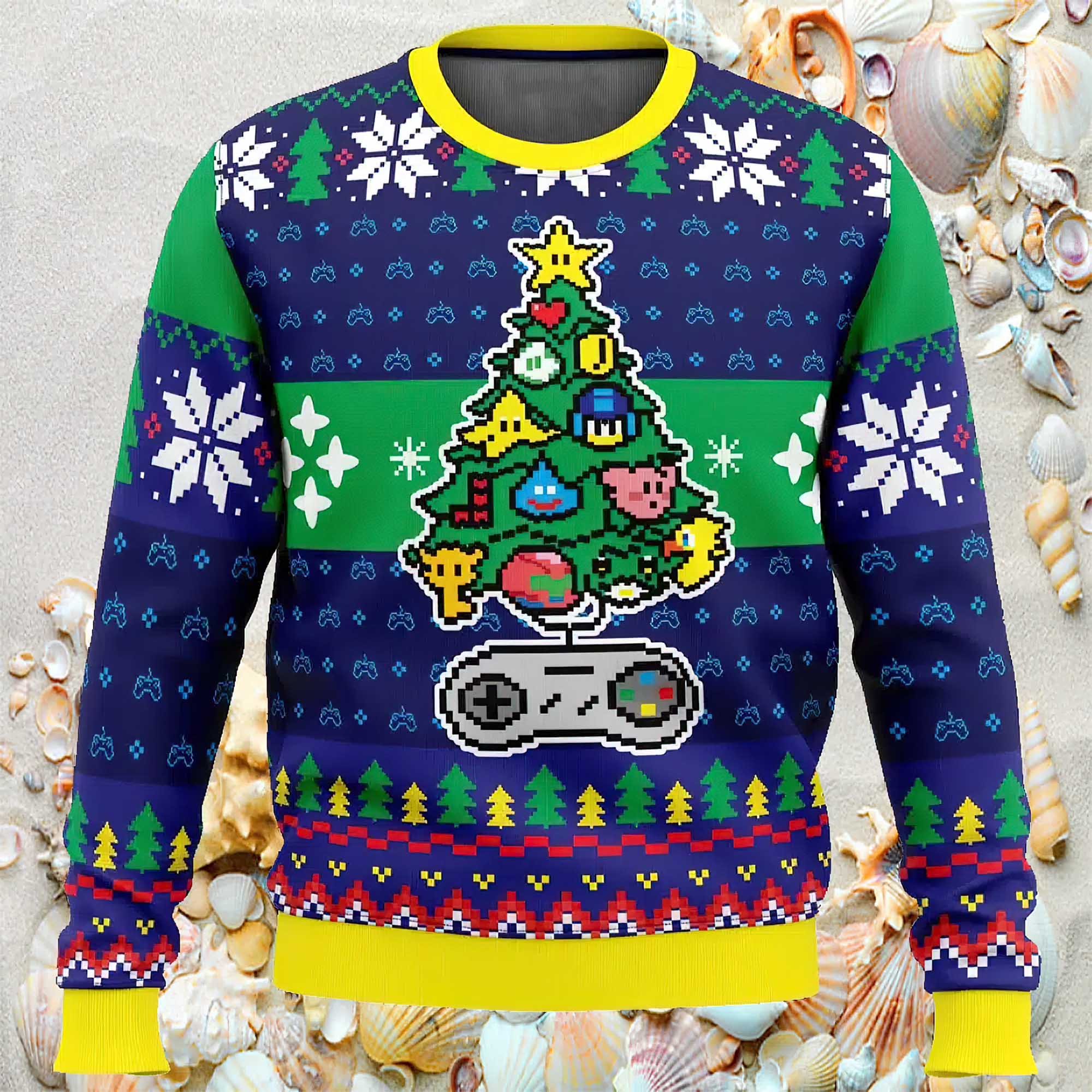A Classic Gamer Christmas Ugly Christmas Sweater