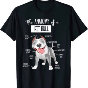 Anatomy Of A Pitbull Shirt