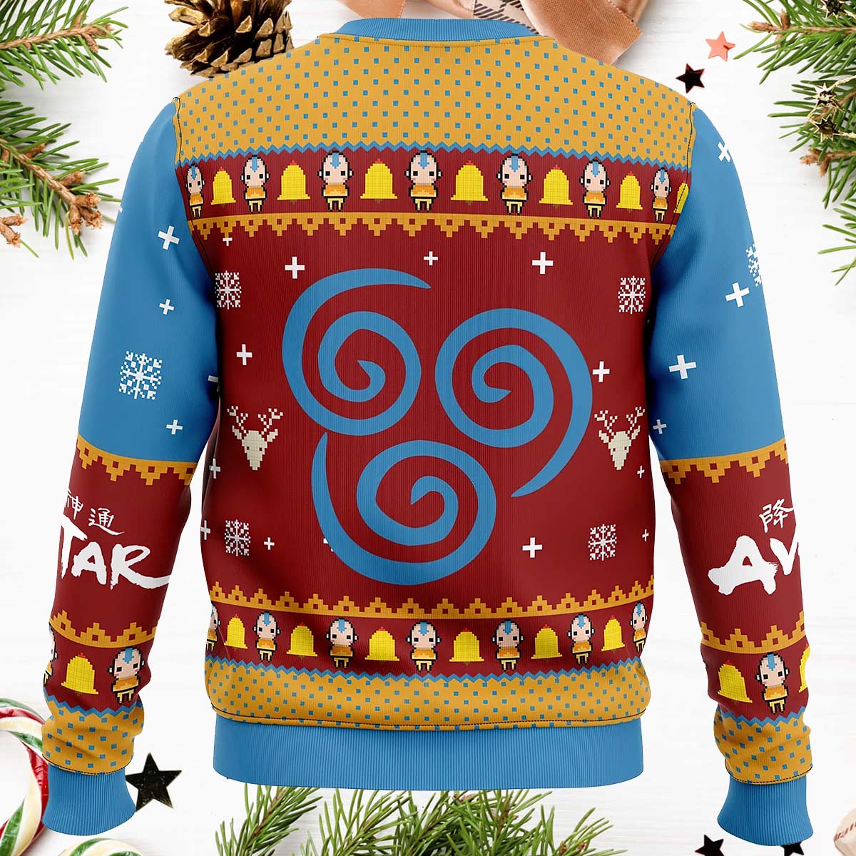 Airbenders Air Nomads Avatar Christmas Sweater Airbenders Air Nomads Avatar Christmas Sweater