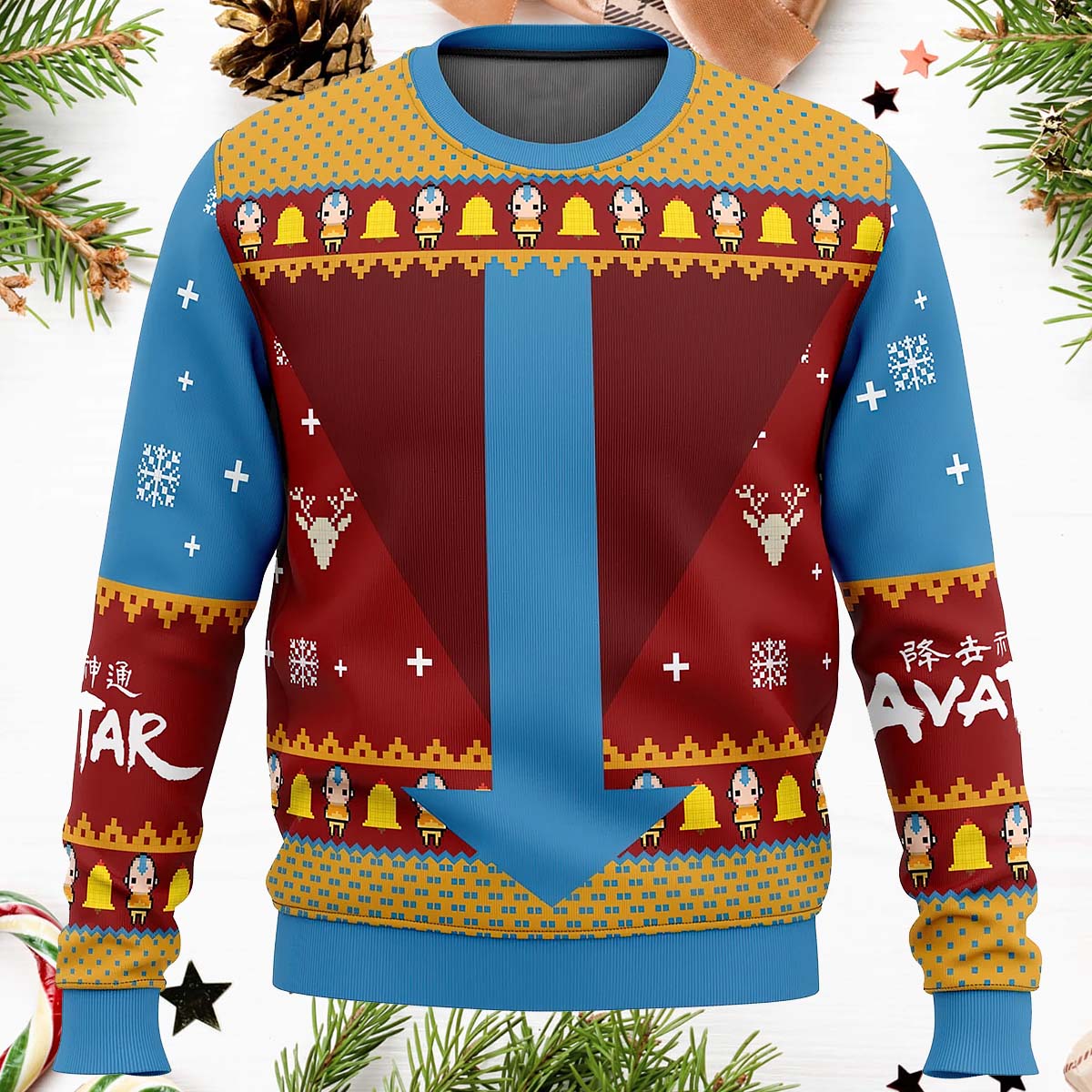 Airbenders Air Nomads Avatar Christmas Sweater