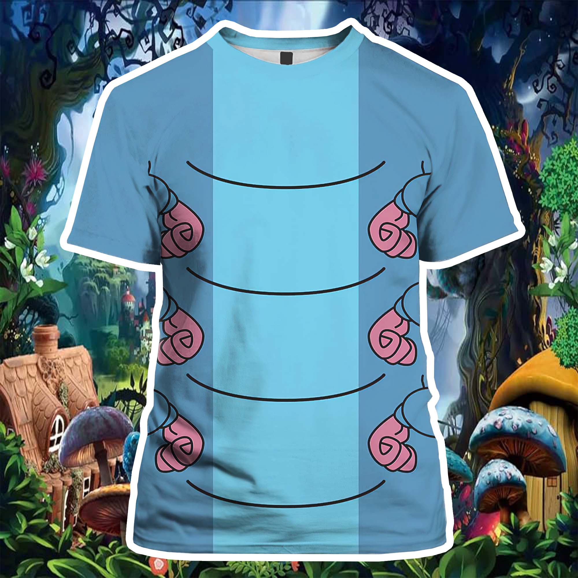 Alice In Wonderland Caterpillar Cosplay Costume Shirt