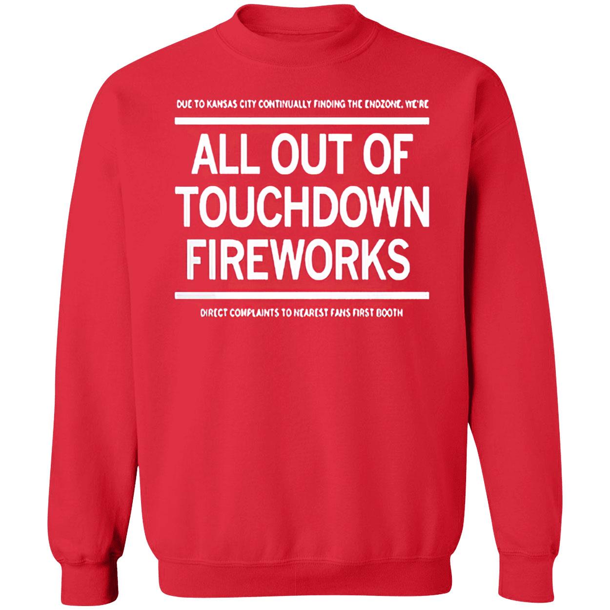 Kc Out Of Touchdown Fireworks Shirt Kc Out Of Touchdown Fireworks Shirt