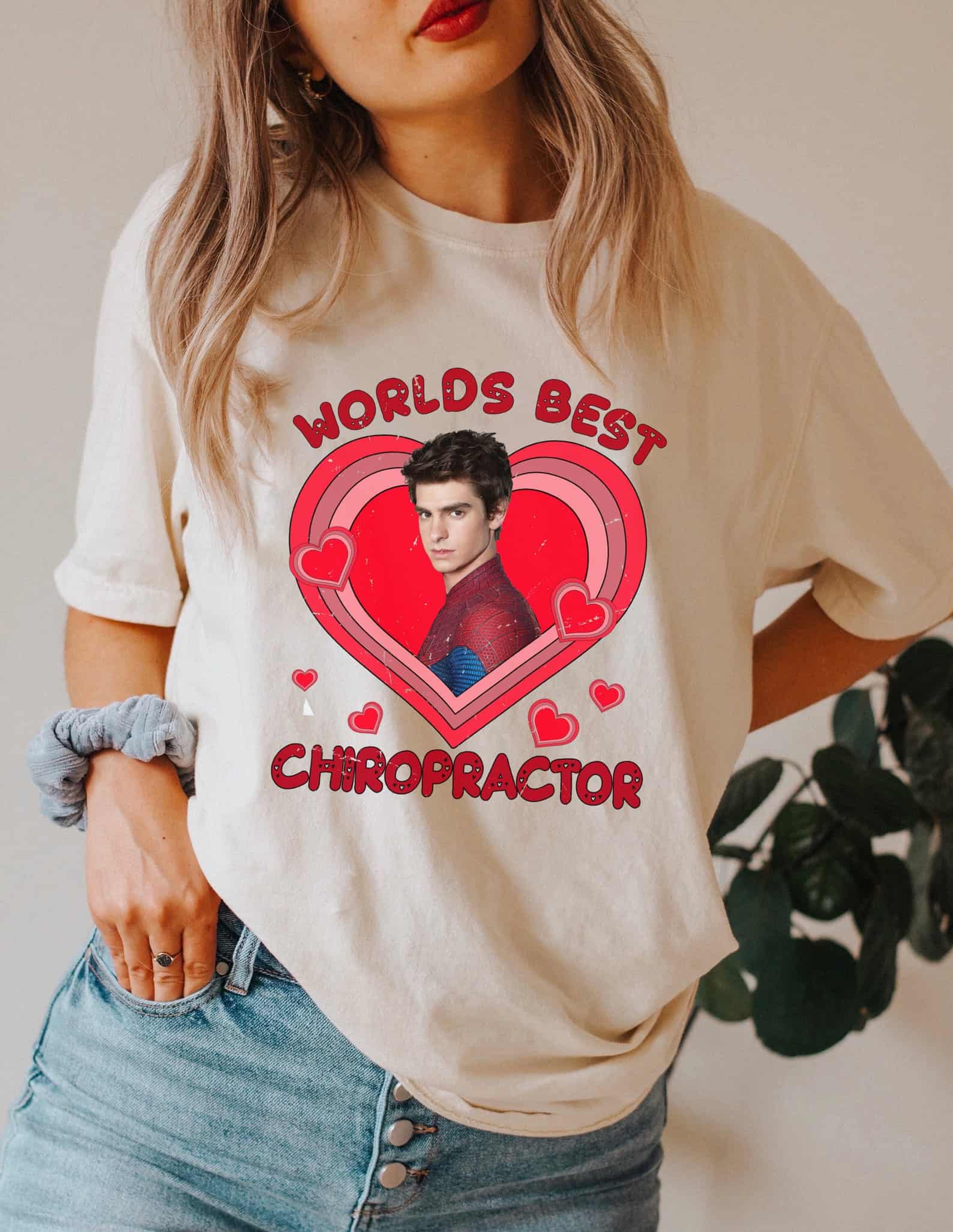 Andrew Garfield World Best Chiropractor Sweatshirt Andrew Garfield World Best Chiropractor Sweatshirt
