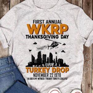 Wkrp Turkey Drop Shirt