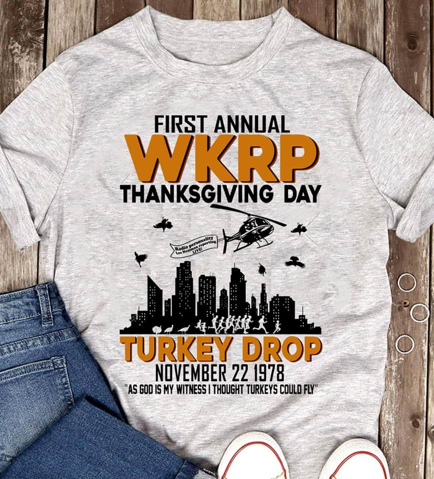 Wkrp Turkey Drop Shirt Wkrp Turkey Drop Shirt