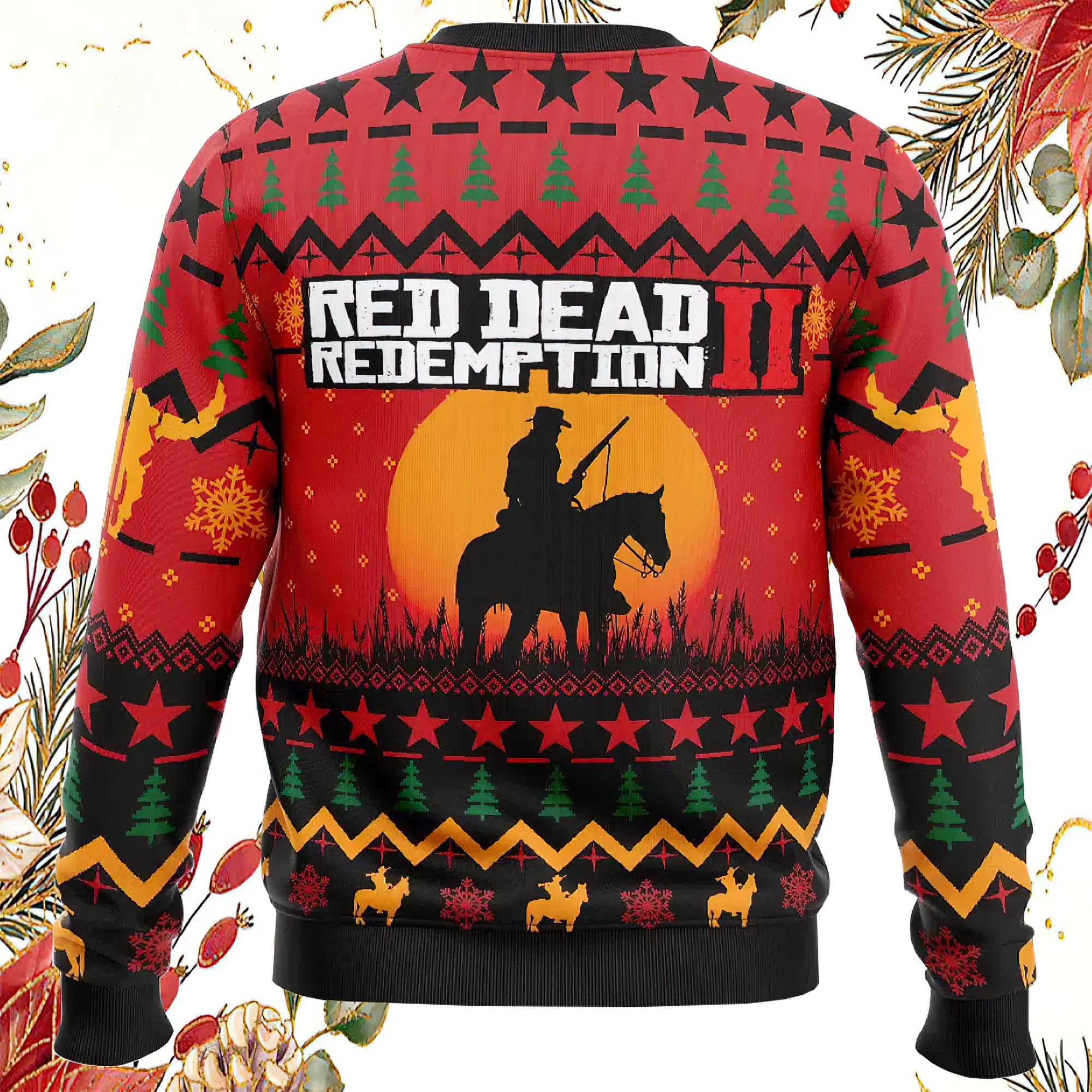 Arthur Morgan Red Dead Redemption Ugly Christmas Sweater Arthur Morgan Red Dead Redemption Ugly Christmas Sweater