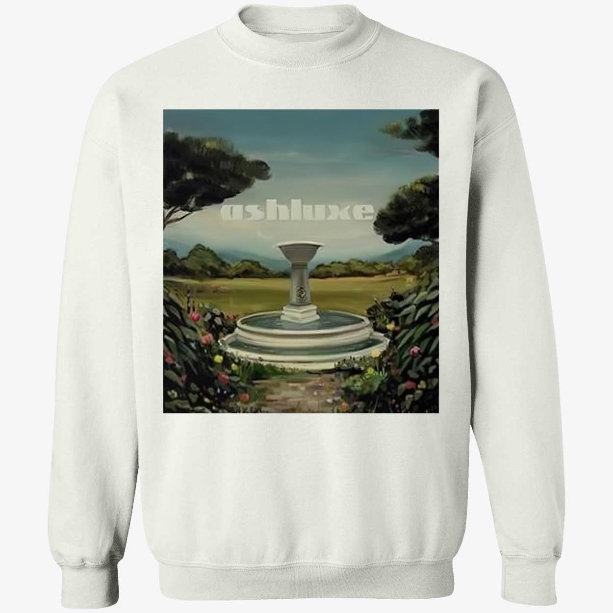 Ashluxe Fountain Landscape Shirt Ashluxe Fountain Landscape Shirt