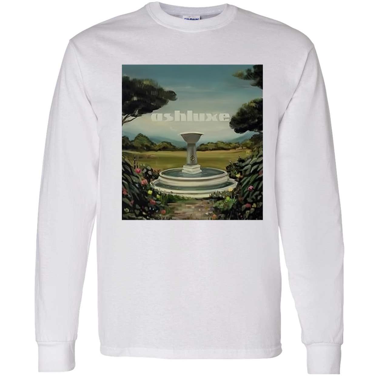 Ashluxe Fountain Landscape Shirt Ashluxe Fountain Landscape Shirt