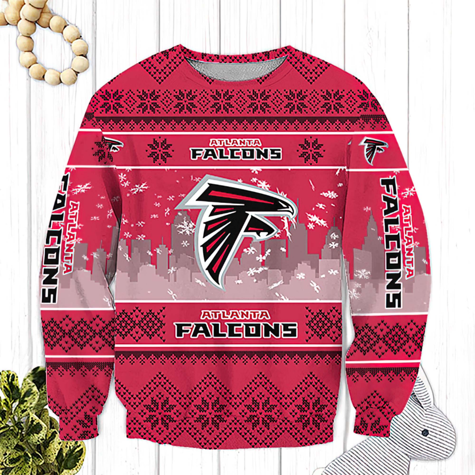 Atlanta Falcons Ugly Christmas Sweater Atlanta Falcons Ugly Christmas Sweater