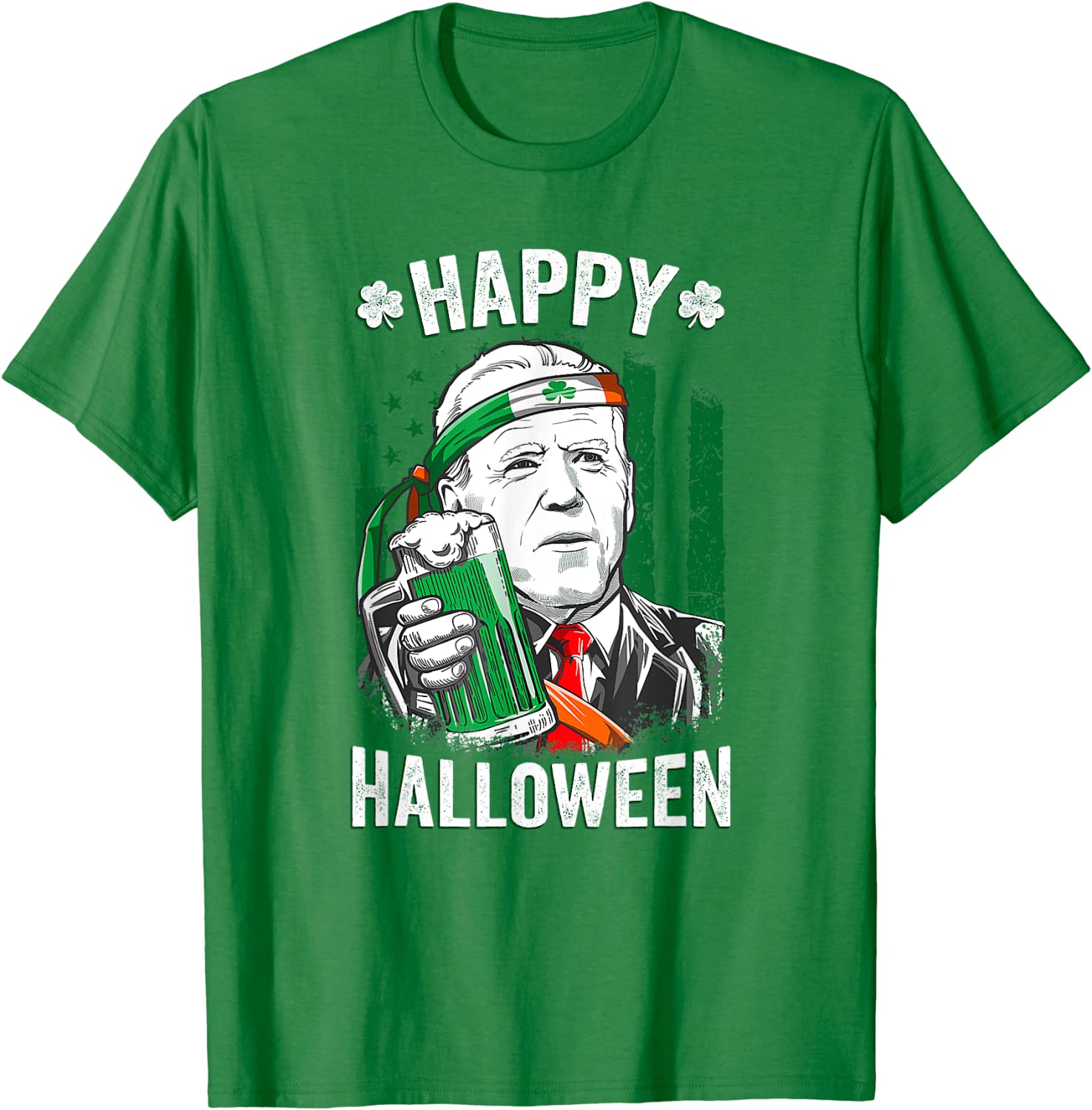 Funny Leprechaun B*Den Happy Halloween For St Patrick’S Day T-Shirt Funny Leprechaun B*Den Happy Halloween For St Patrick’S Day T-Shirt