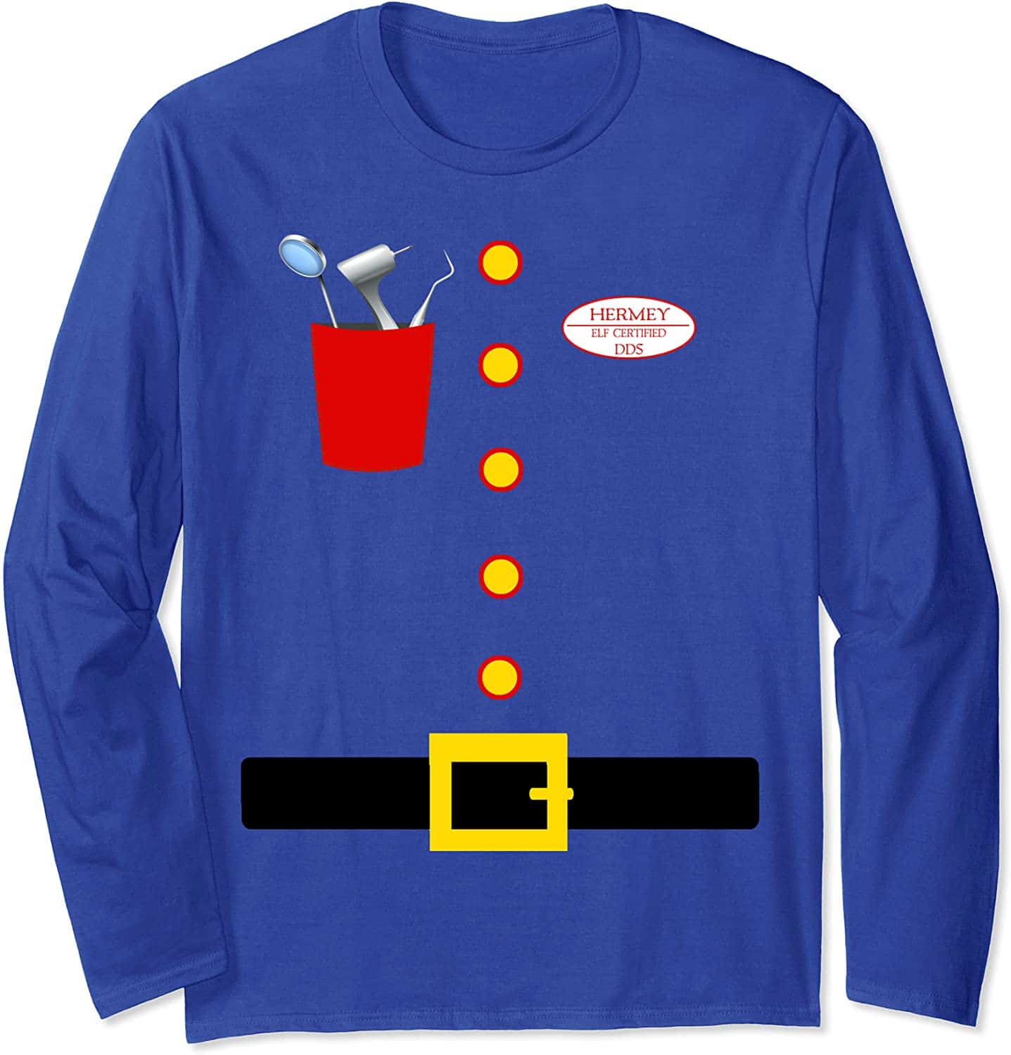 Hermey Dentist Elf Costume Christmas Sweatshirt Hermey Dentist Elf Costume Christmas Sweatshirt