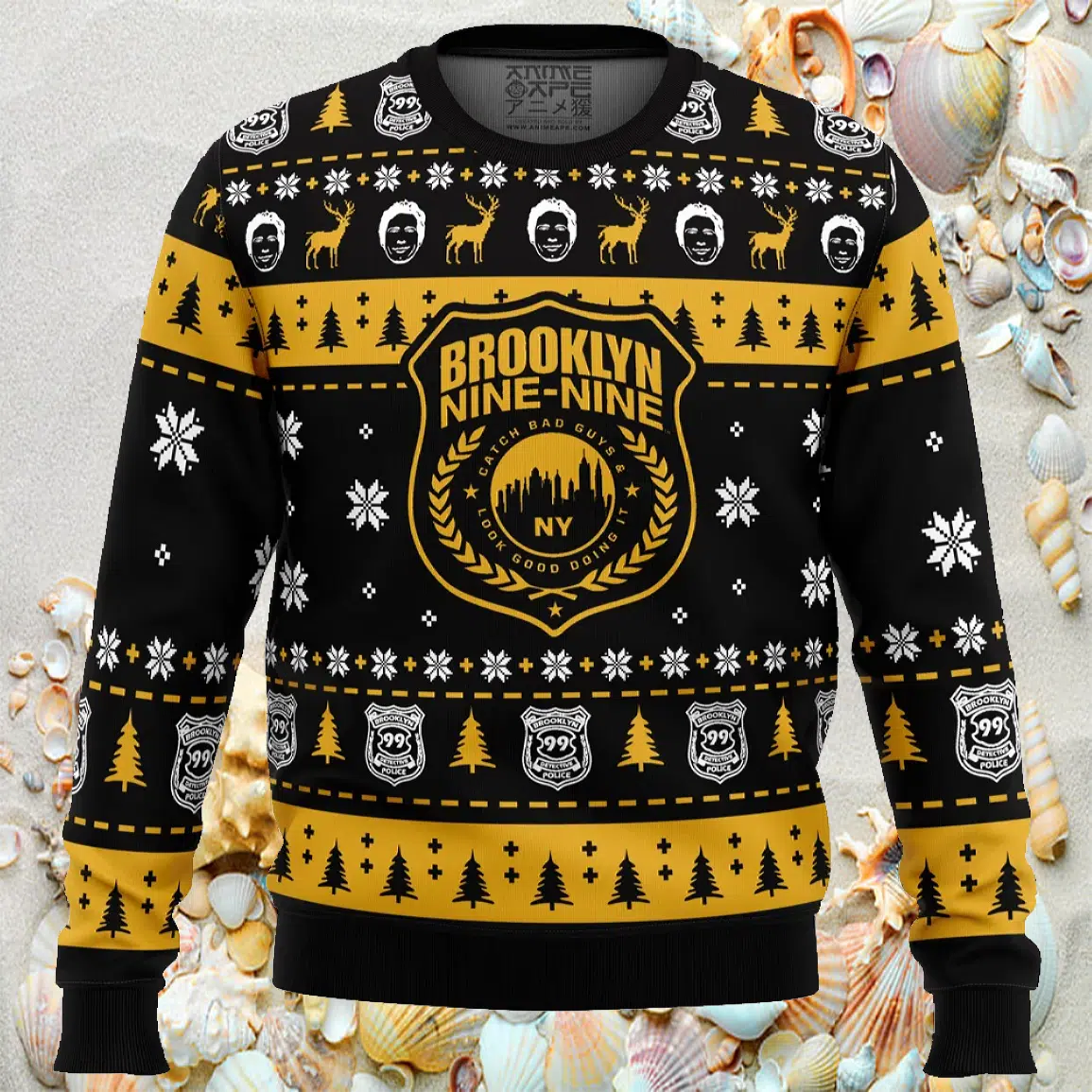 B99 Brooklyn Nine-Nine Ugly Christmas Sweater B99 Brooklyn Nine-Nine Ugly Christmas Sweater