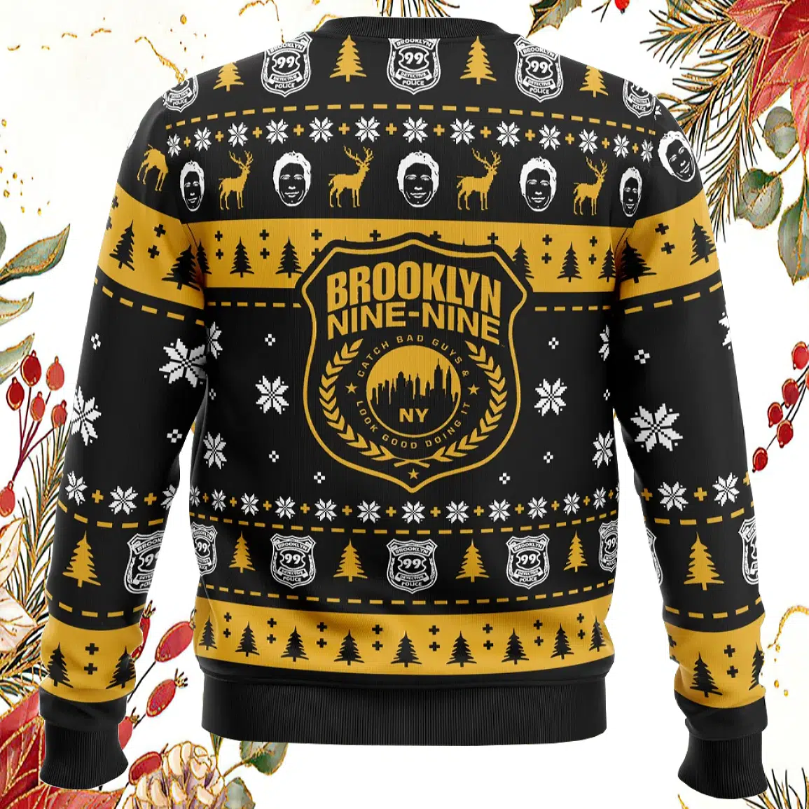 B99 Brooklyn Nine-Nine Ugly Christmas Sweater B99 Brooklyn Nine-Nine Ugly Christmas Sweater