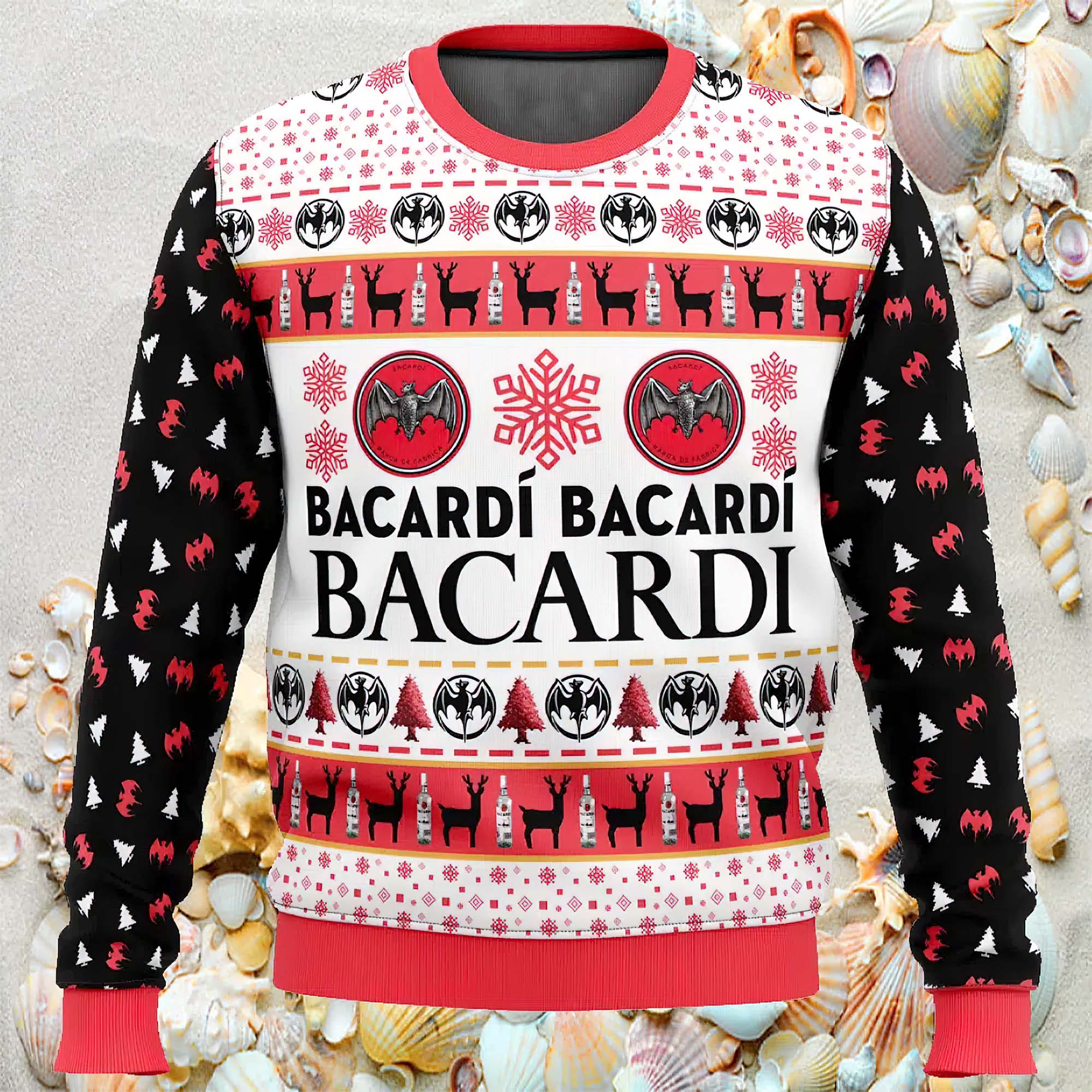 Bacardi Ugly Christmas Sweater Bacardi Ugly Christmas Sweater