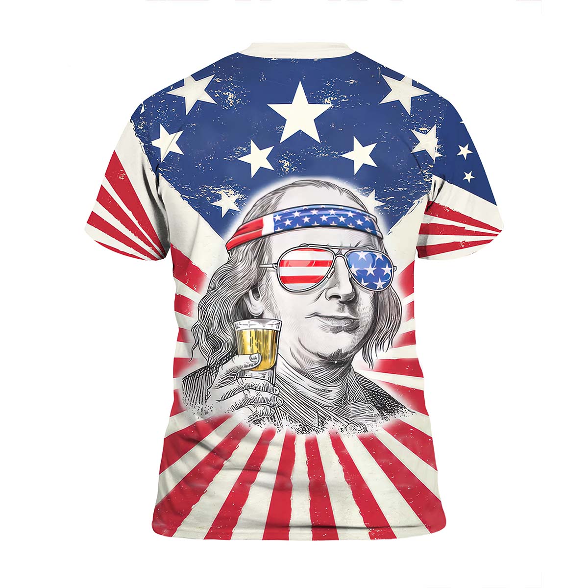 Ben Drankin Vintage Aop T-Shirt Ben Drankin Vintage Aop T-Shirt