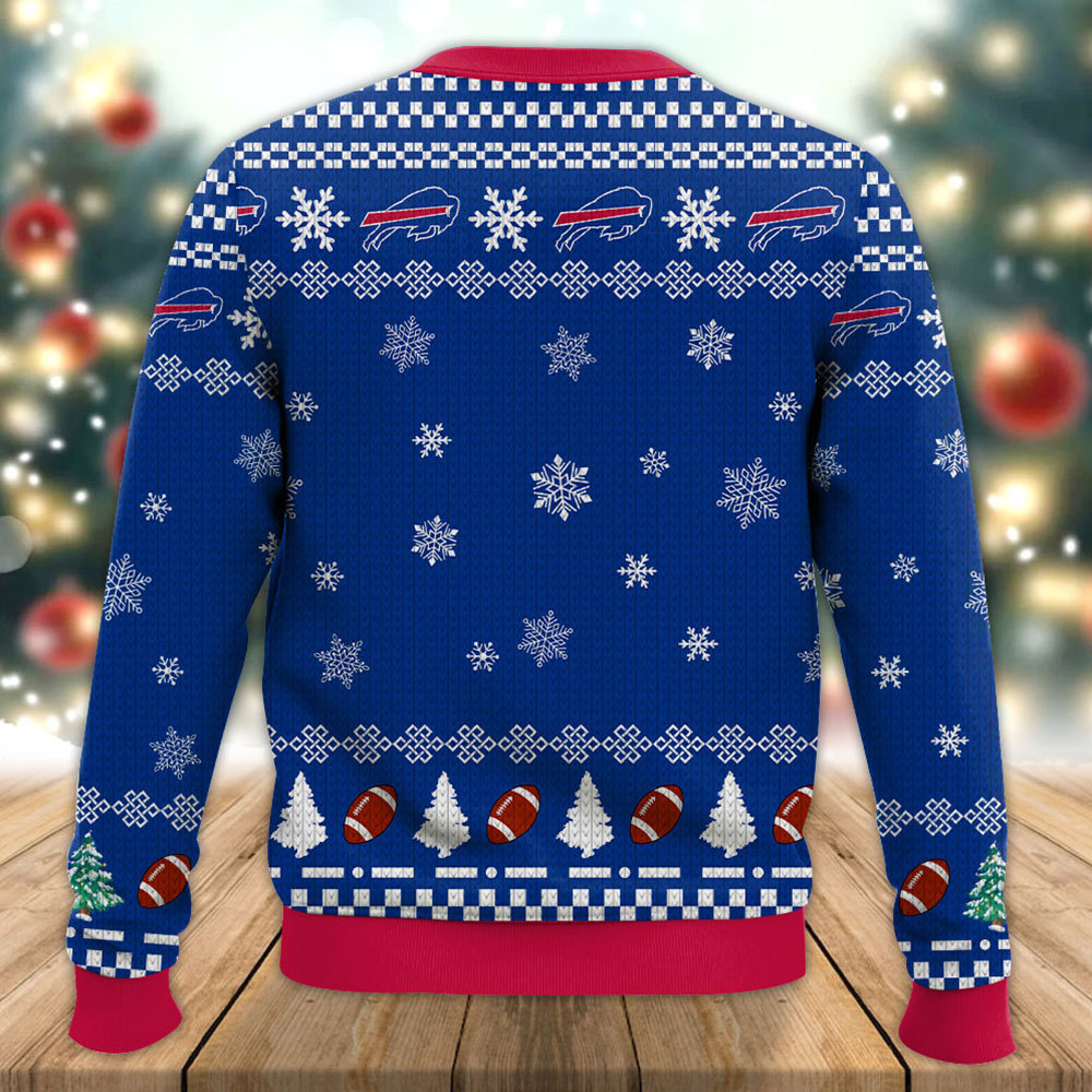 Bills Cross Ugly Christmas Sweater Bills Cross Ugly Christmas Sweater