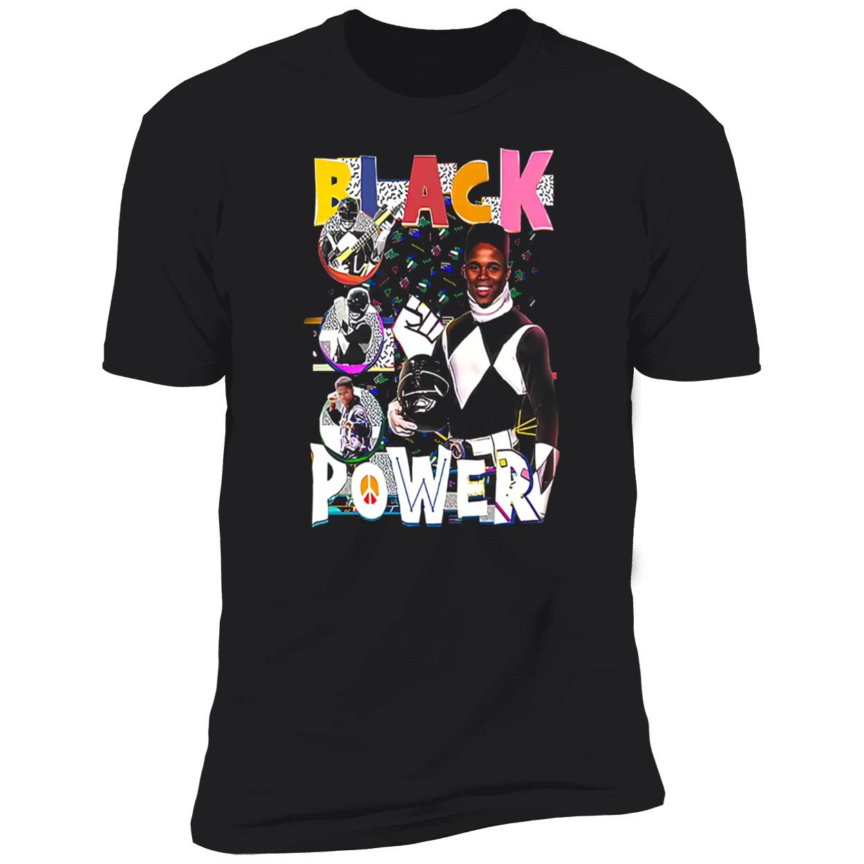 Black Power Mighty Morphin Power Rangers Shirt Black Power Mighty Morphin Power Rangers Shirt
