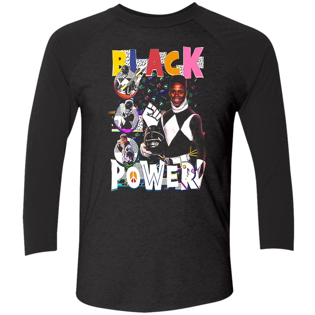 Black Power Mighty Morphin Power Rangers Shirt Black Power Mighty Morphin Power Rangers Shirt