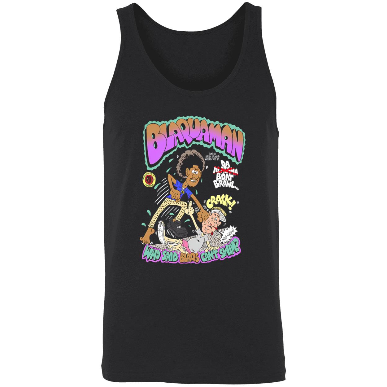 Blaquaman Who Said Blaqs Cant Swim Shirt Blaquaman Who Said Blaqs Cant Swim Shirt