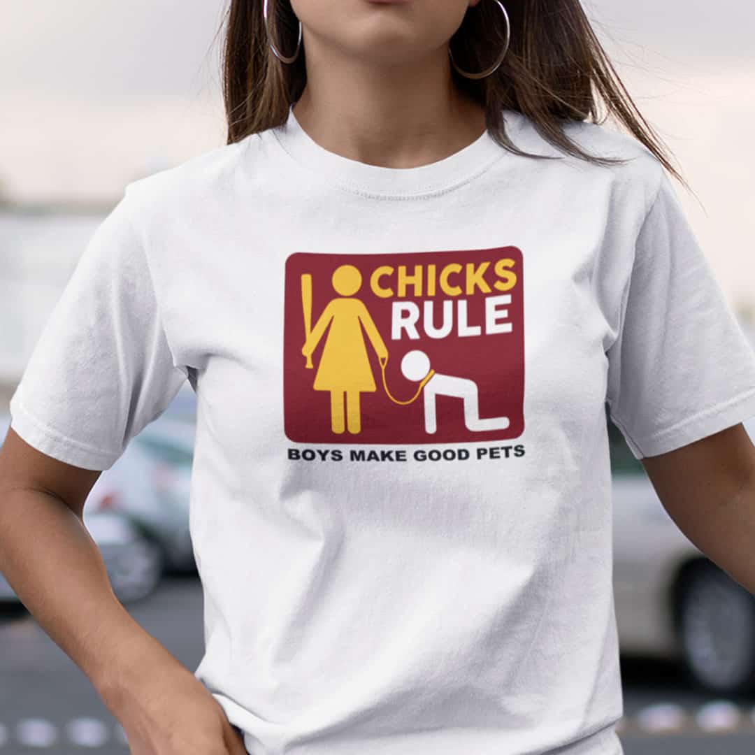 Boys Make Good Pets Women Shirt
