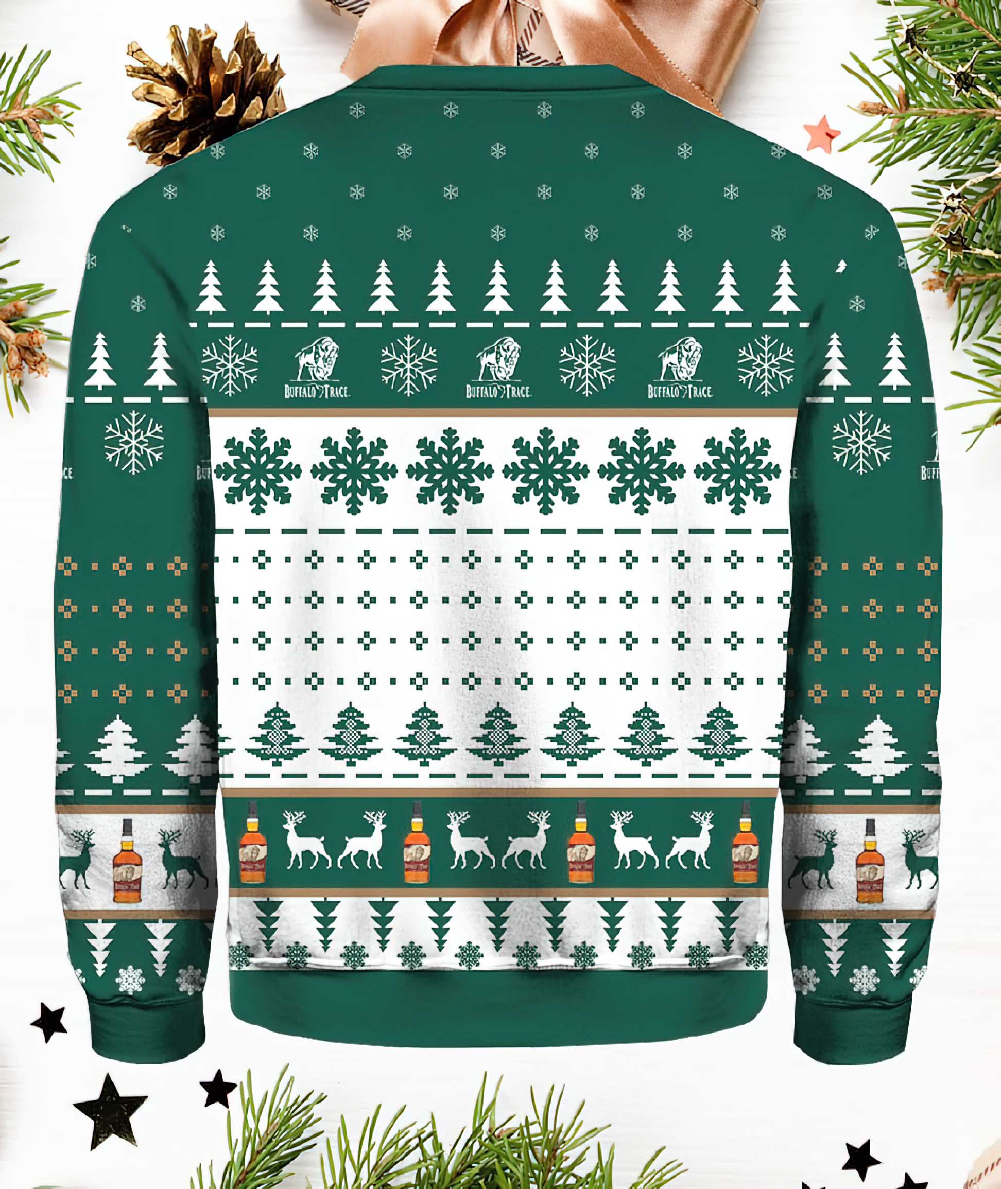 Buffalo Trace Titties Ugly Christmas Sweater Buffalo Trace Titties Ugly Christmas Sweater