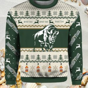 Buffalo Trace Whiskey Lover Ugly Sweater.jpg