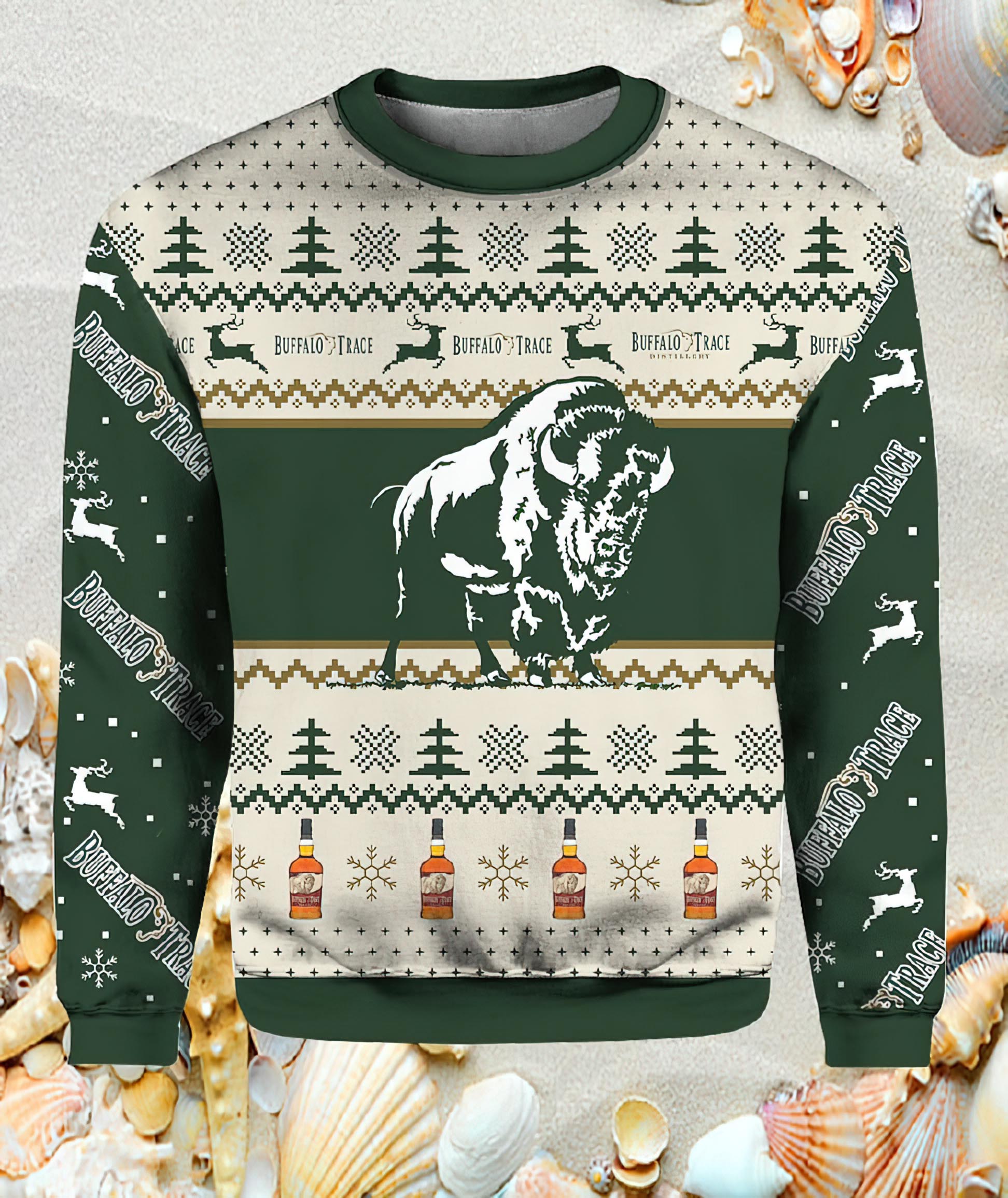 Buffalo Trace Whiskey Lover Ugly Sweater Buffalo Trace Whiskey Lover Ugly Sweater