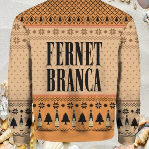 Fernet Branca Christmas Sweater 1 Fernet Branca Ugly Christmas Sweater