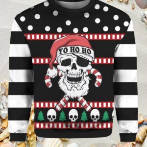 Skull Creepmas Ugly Christmas Sweater