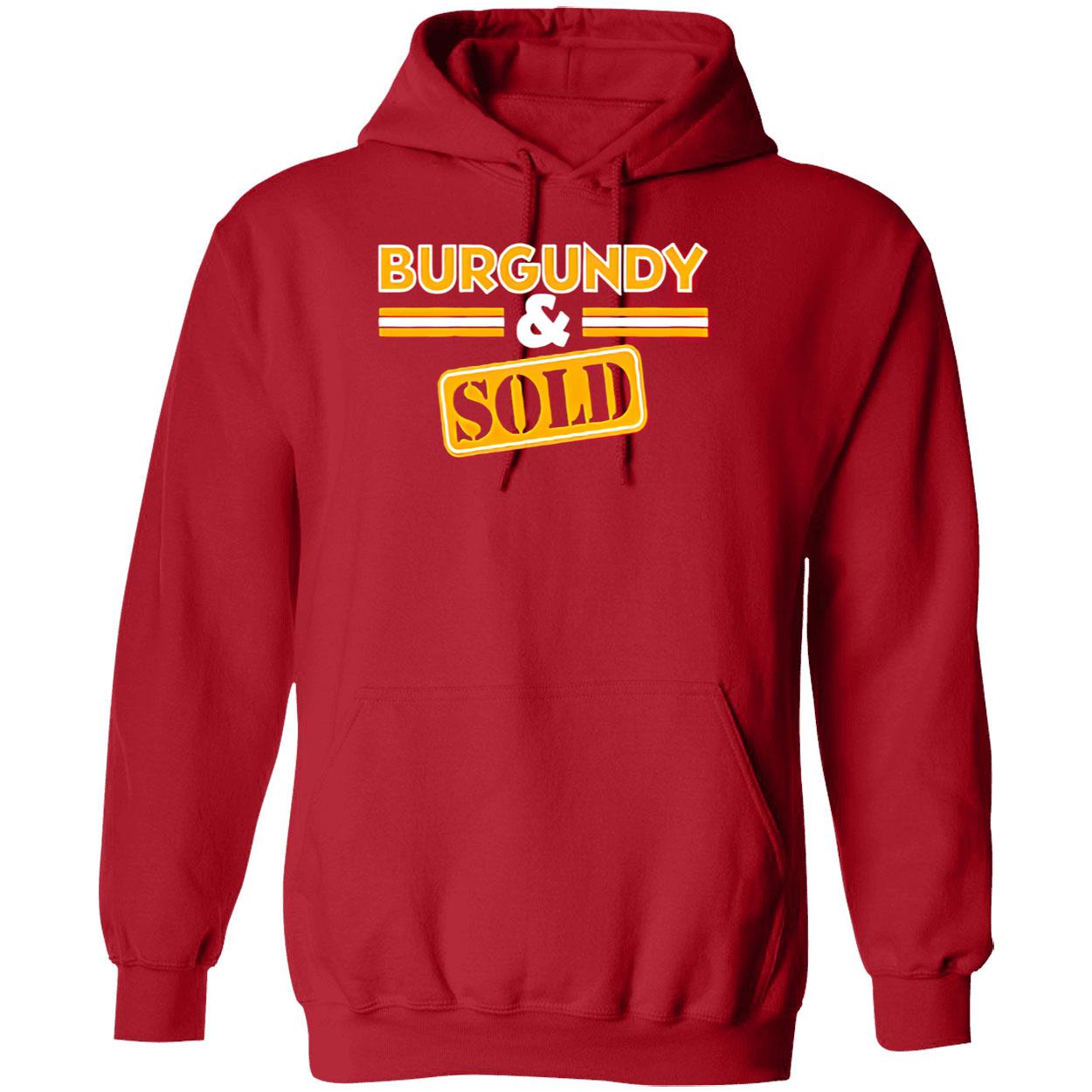 Burgundy And Sold Shirt Burgundy And Sold Shirt