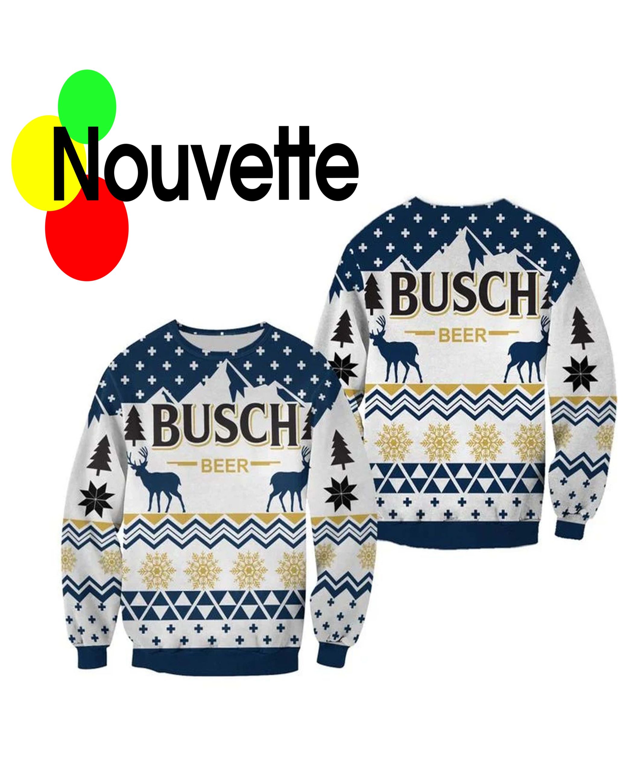 Busch Light Christmas Sweater Busch Light Christmas Sweater
