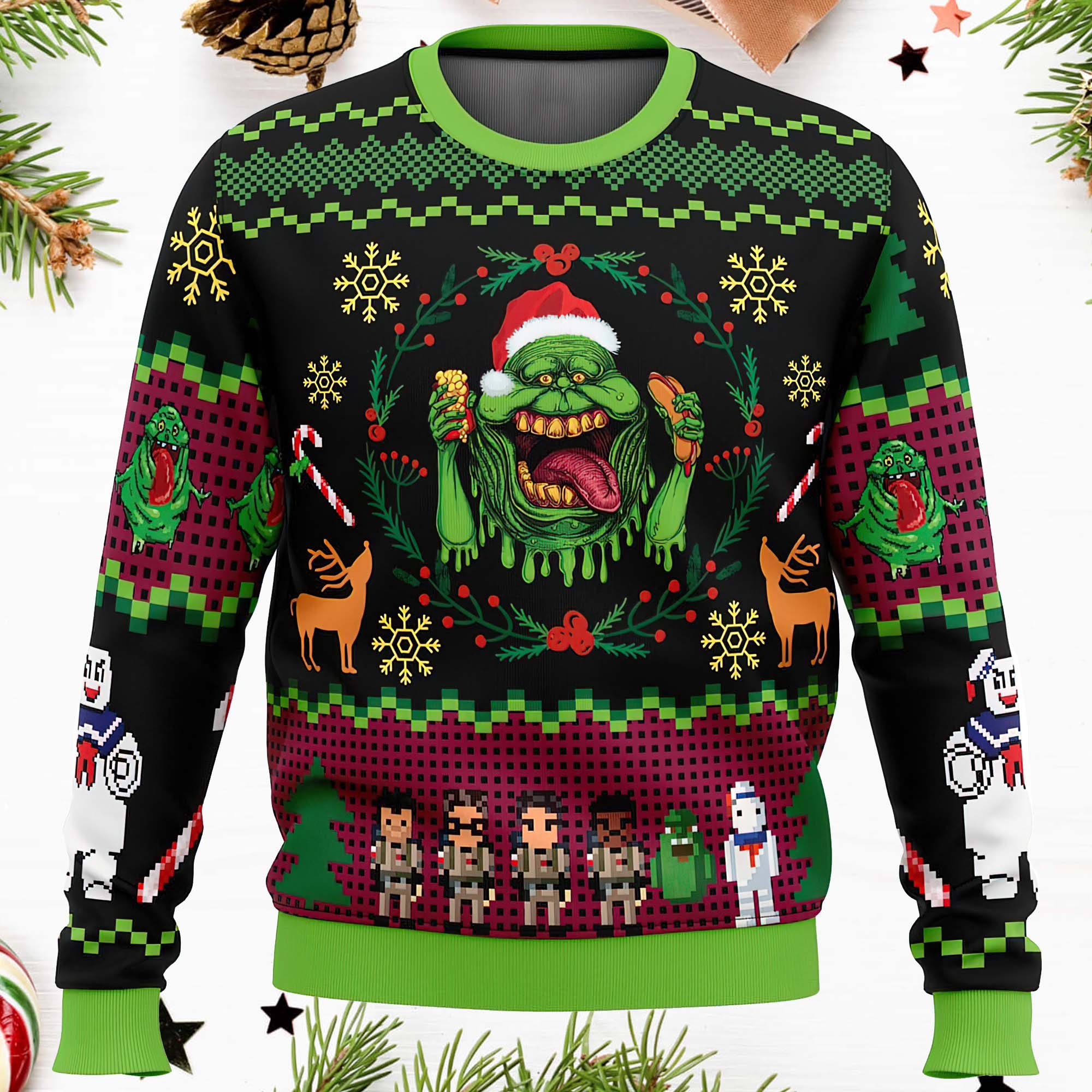 Bustin Ghostbusters Christmas Sweater Bustin Ghostbusters Christmas Sweater