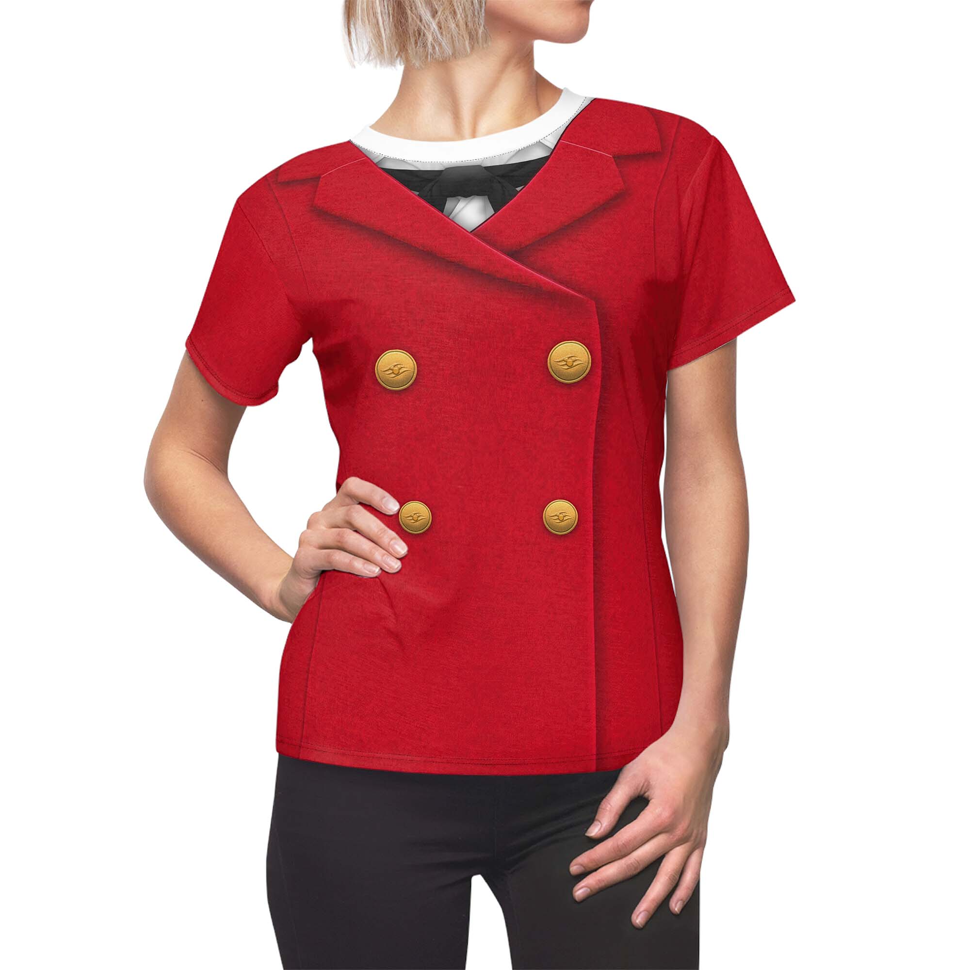 Captain Mnnie Inspired Captain Cruise Line Costume Shirt Captain Mnnie Inspired Captain Cruise Line Costume Shirt