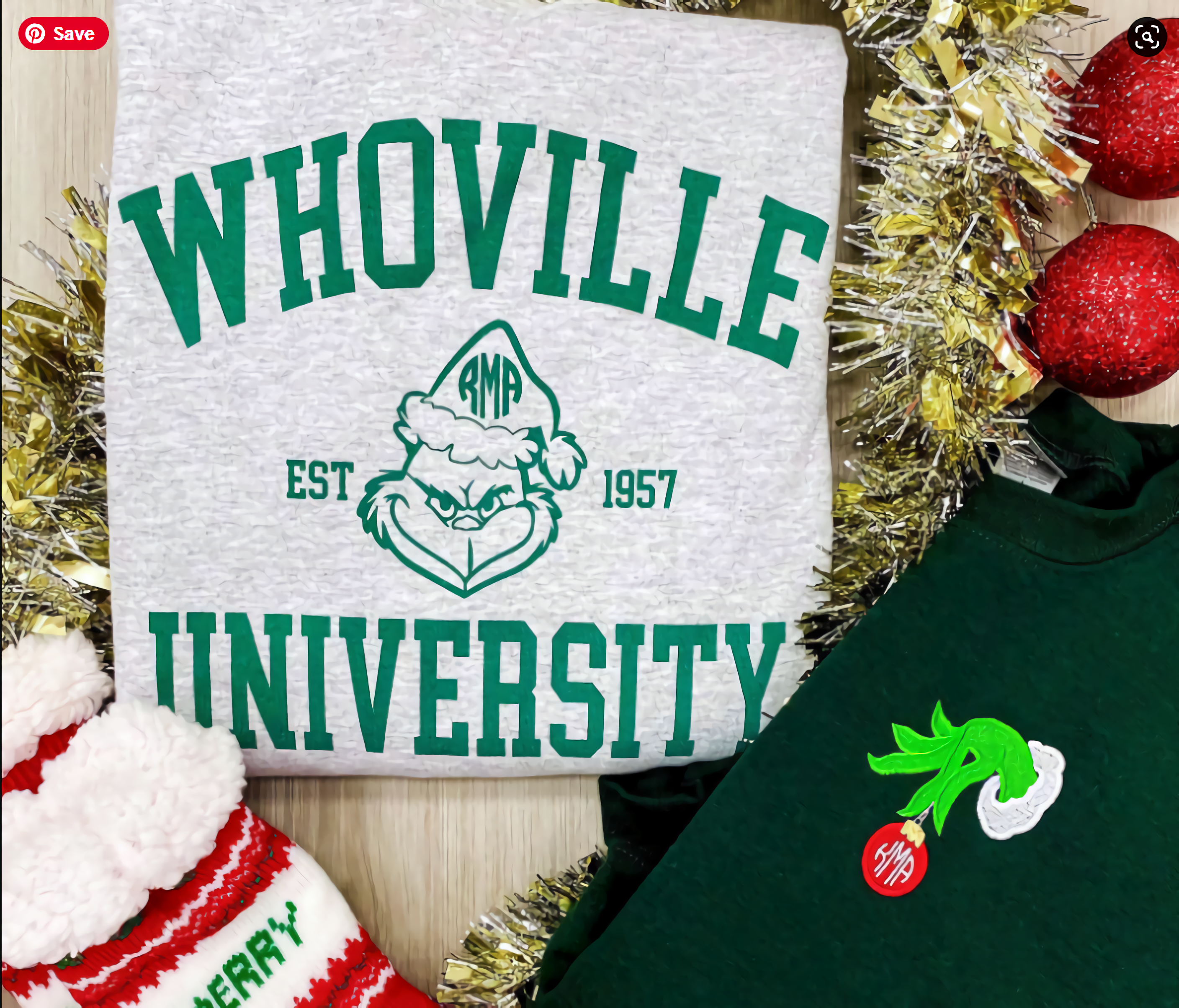 Whoville Est 1957 7University Shirt