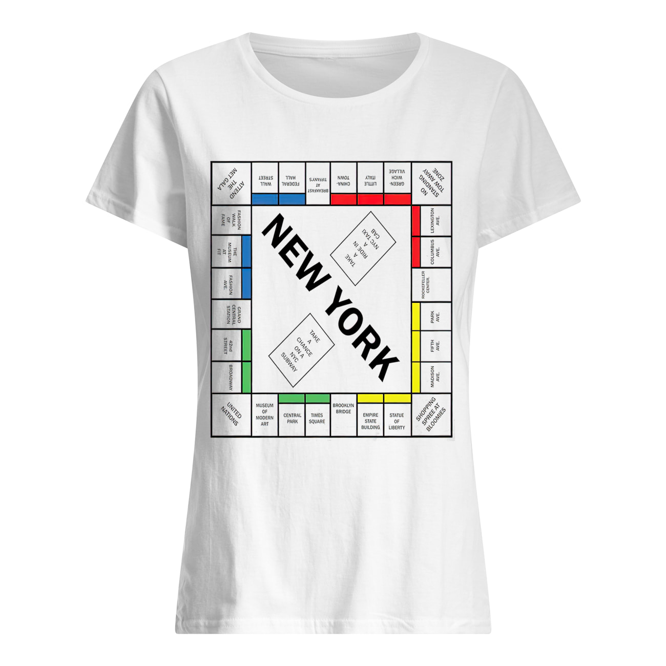 New York Monopoly Sweatshirt New York Monopoly Sweatshirt