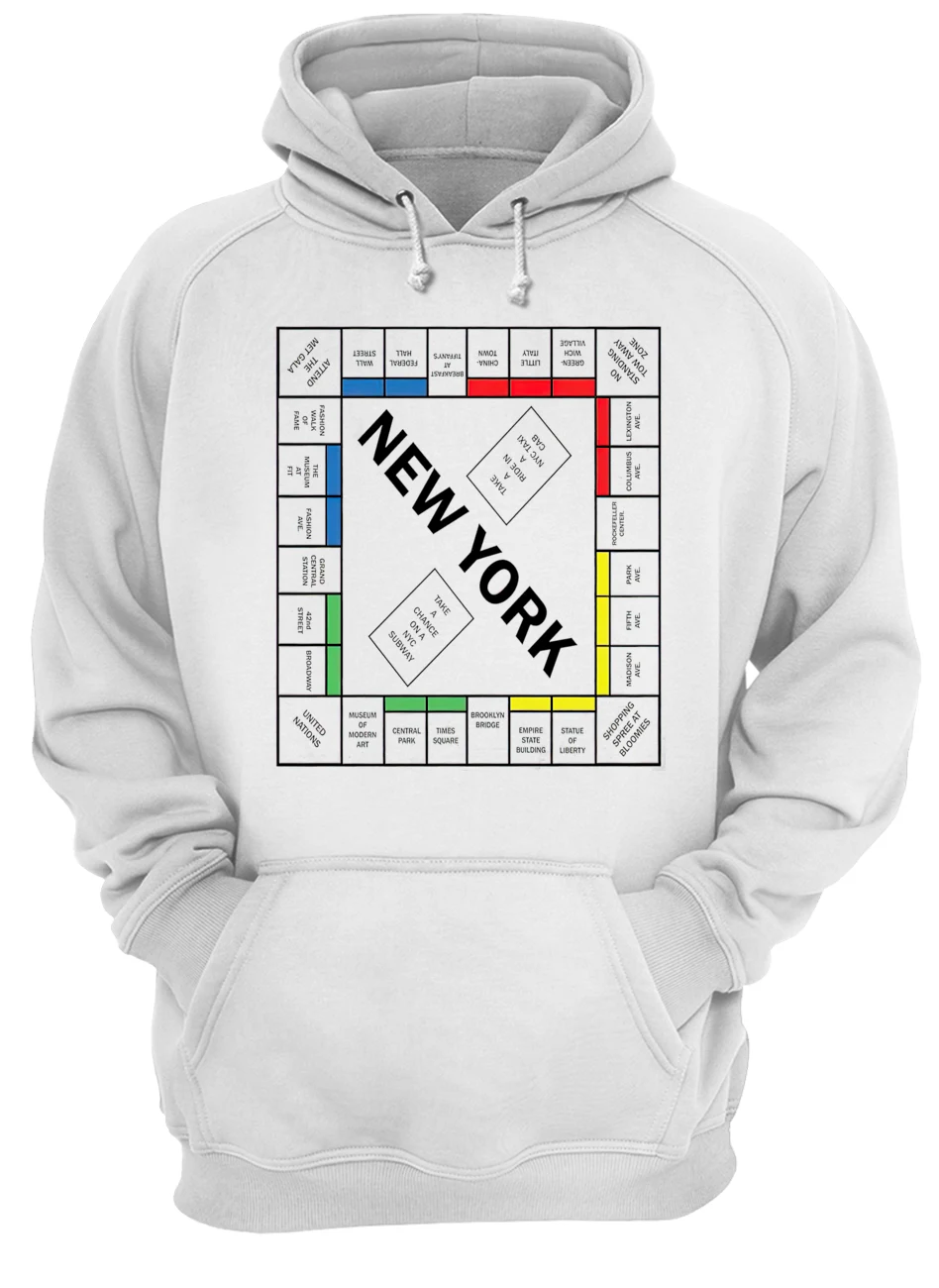 New York Monopoly Sweatshirt New York Monopoly Sweatshirt