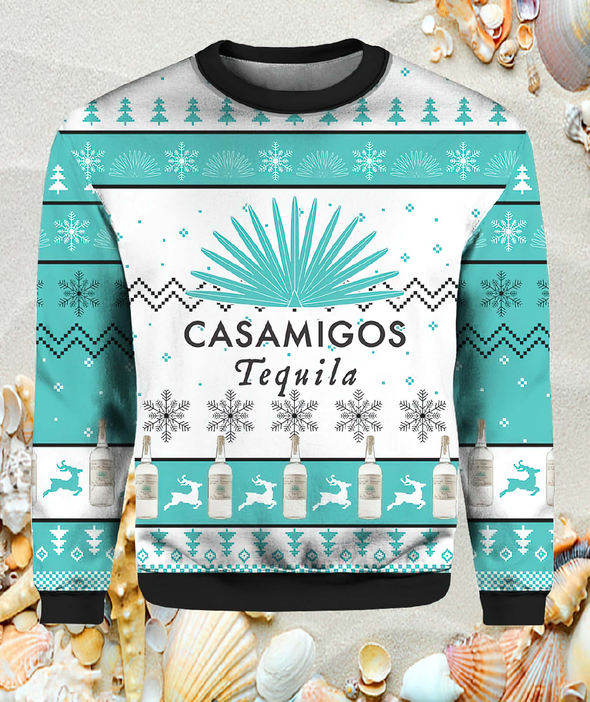 Casamigos Tequila Ugly Christmas Sweater Casamigos Tequila Ugly Christmas Sweater