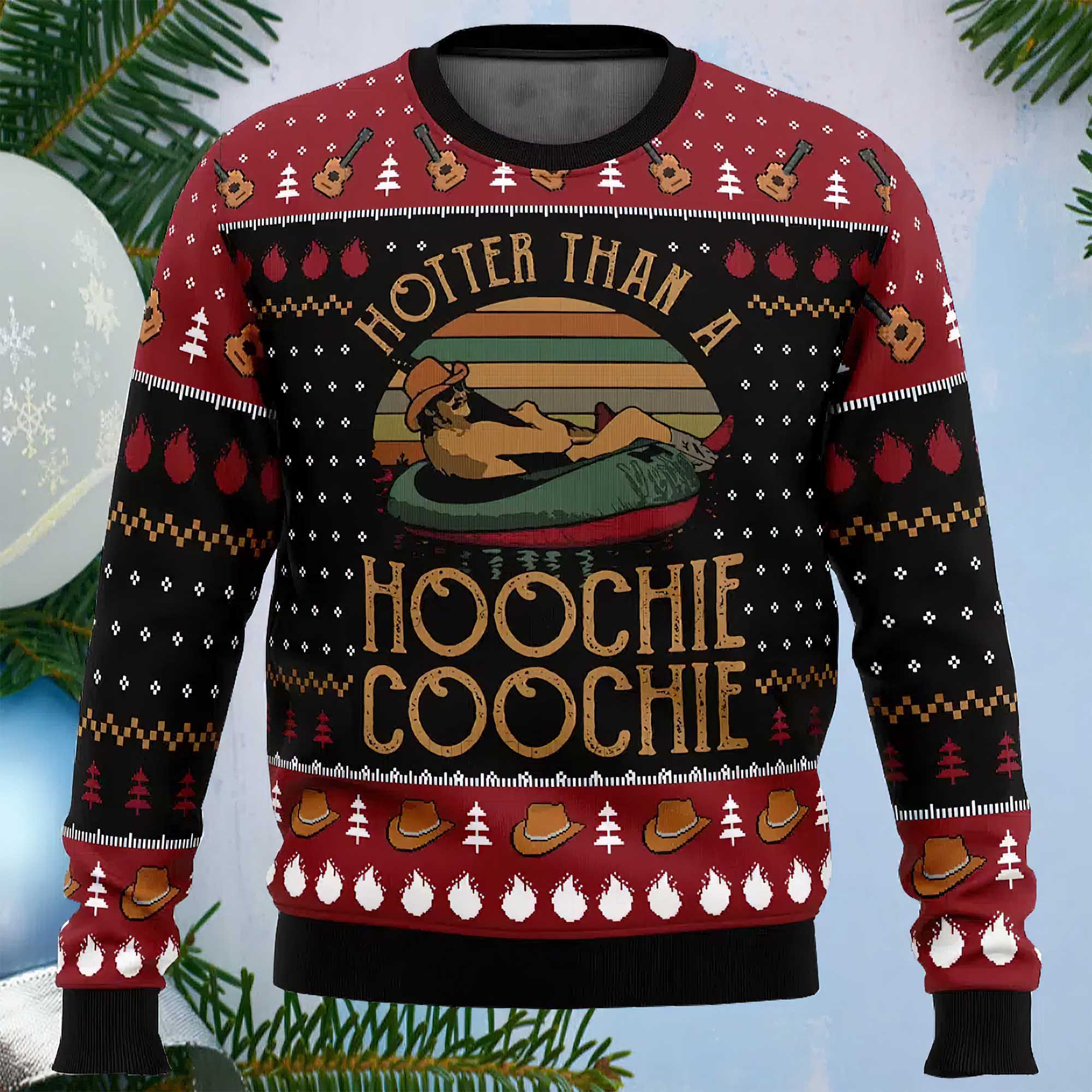 Chattahoochee Alan Jackson Ugly Christmas Sweater