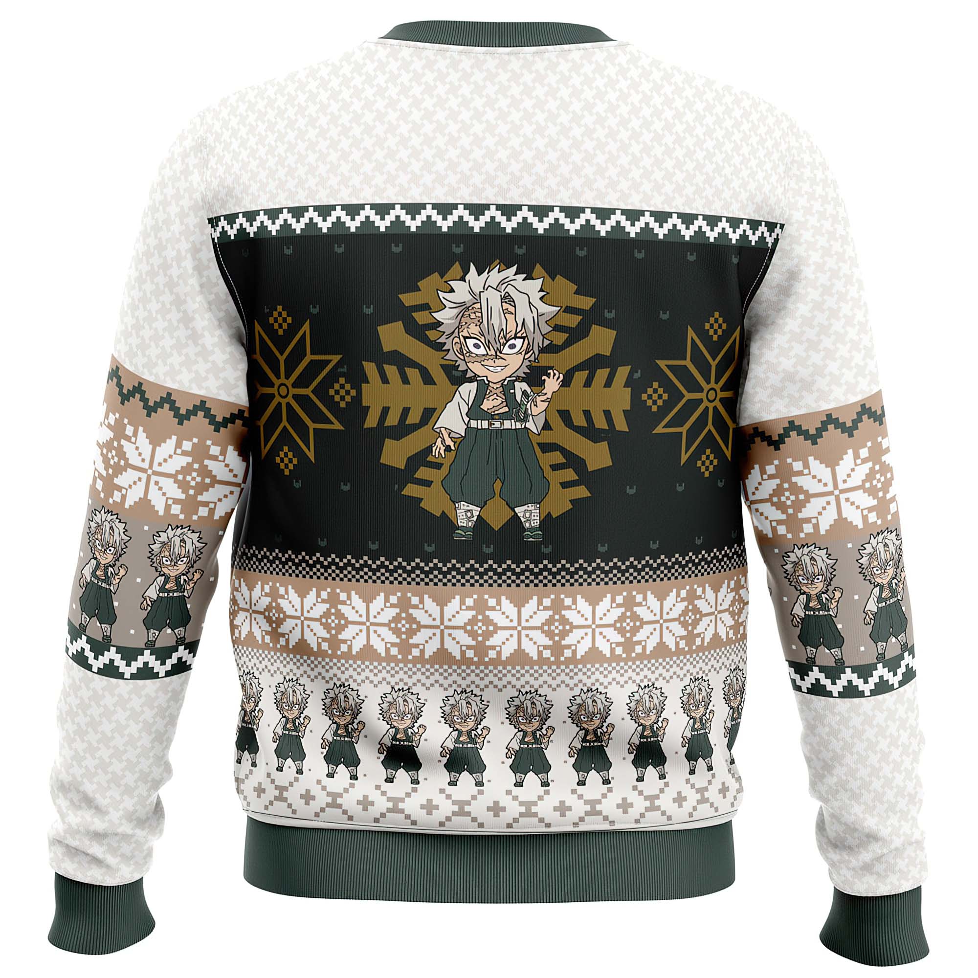 Sanemi Shinazugawa Ugly Christmas Sweater Sanemi Shinazugawa Ugly Christmas Sweater