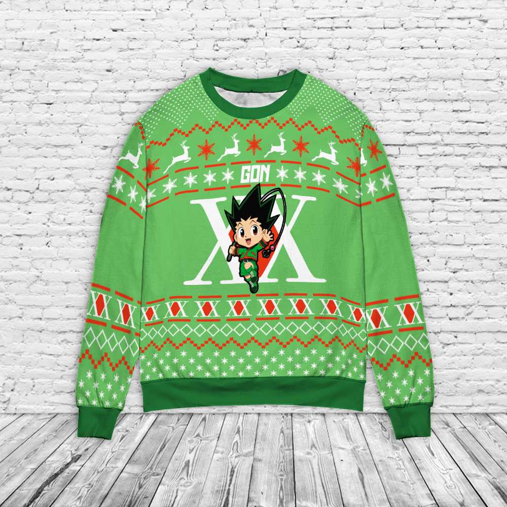 Chibi Gon Christmas Sweater Chibi Gon Christmas Sweater