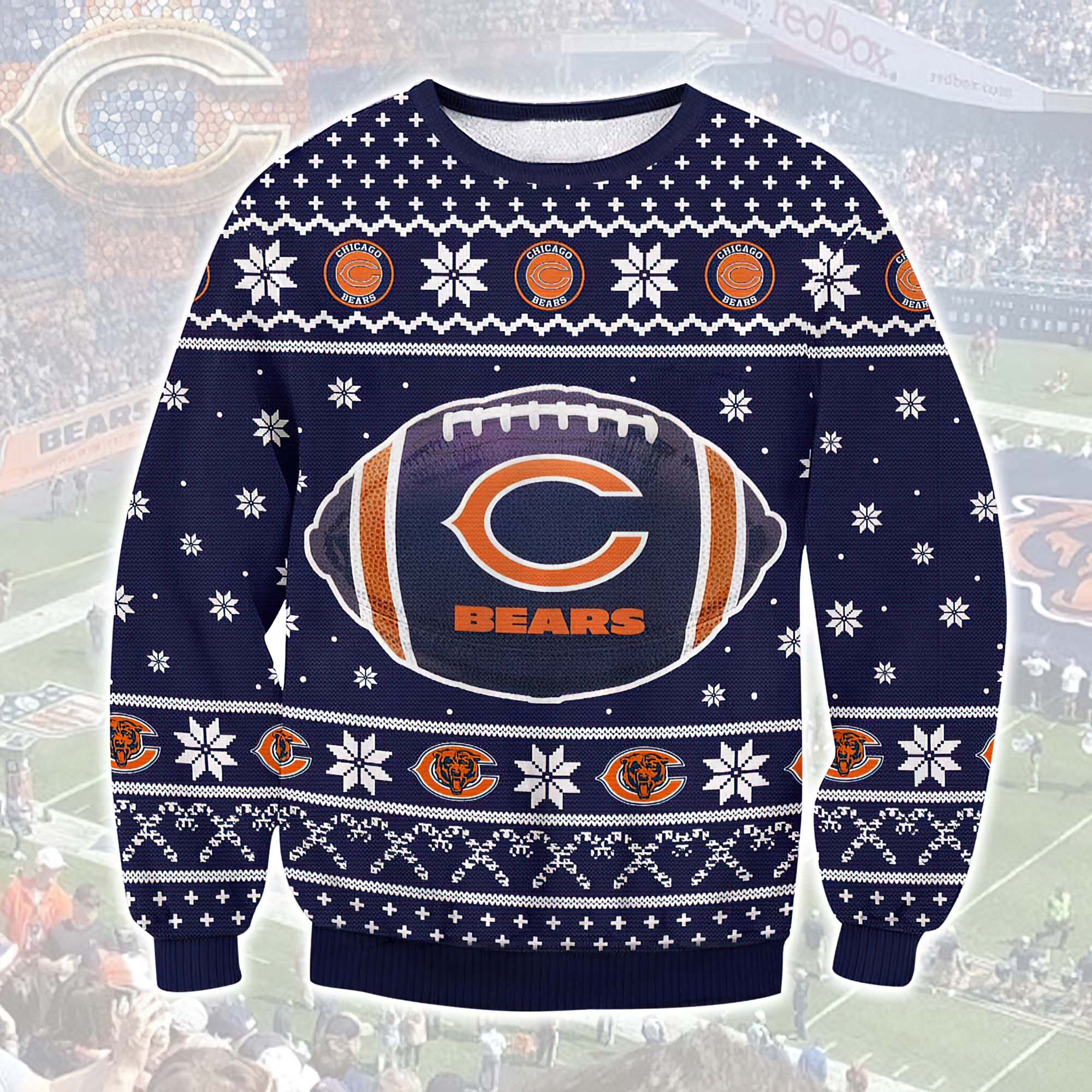 Chicago Bears Ugly Christmas Sweater Chicago Bears Ugly Christmas Sweater