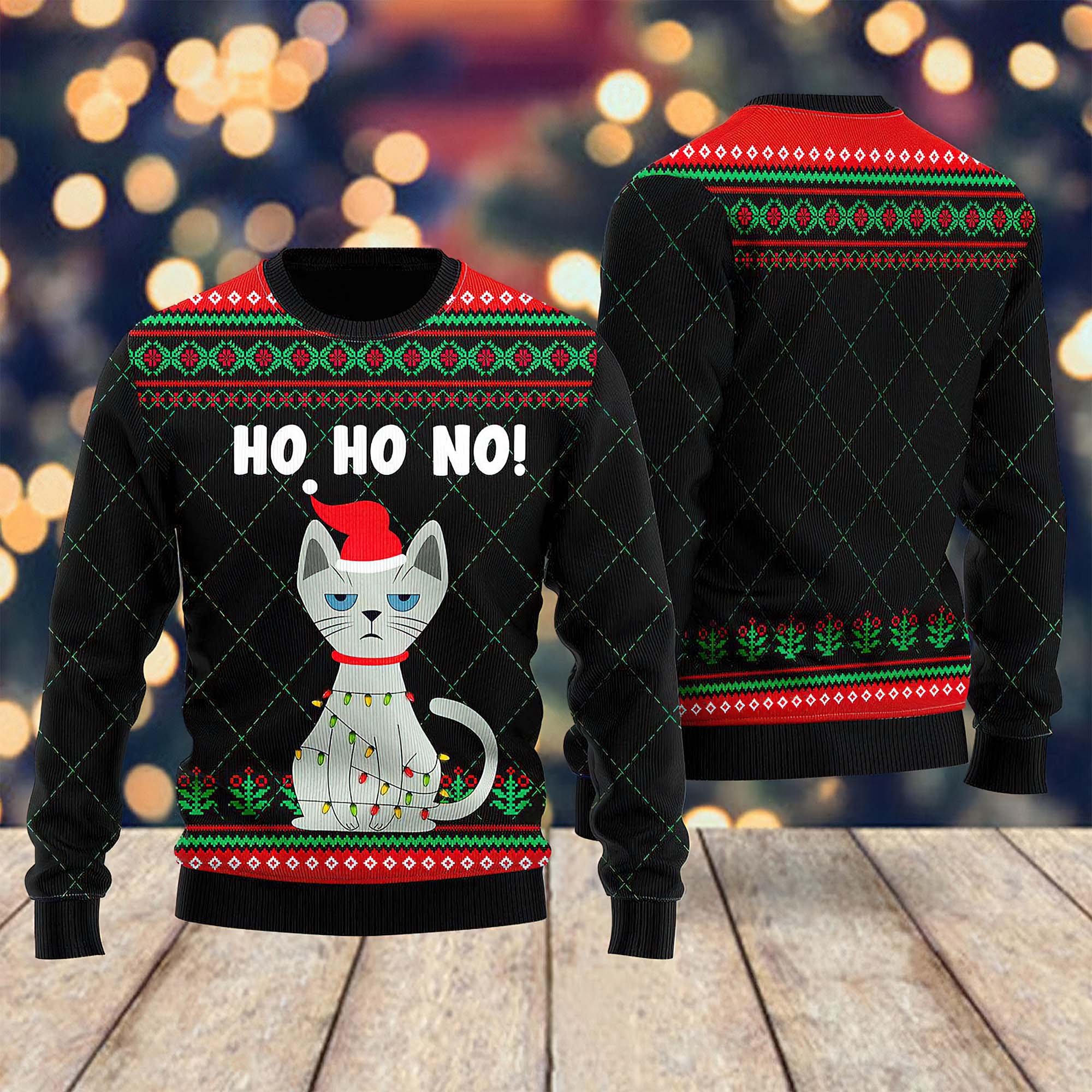 Christmas Is Better With Cat Ugly Christmas Sweater Christmas Is Better With Cat Ugly Christmas Sweater