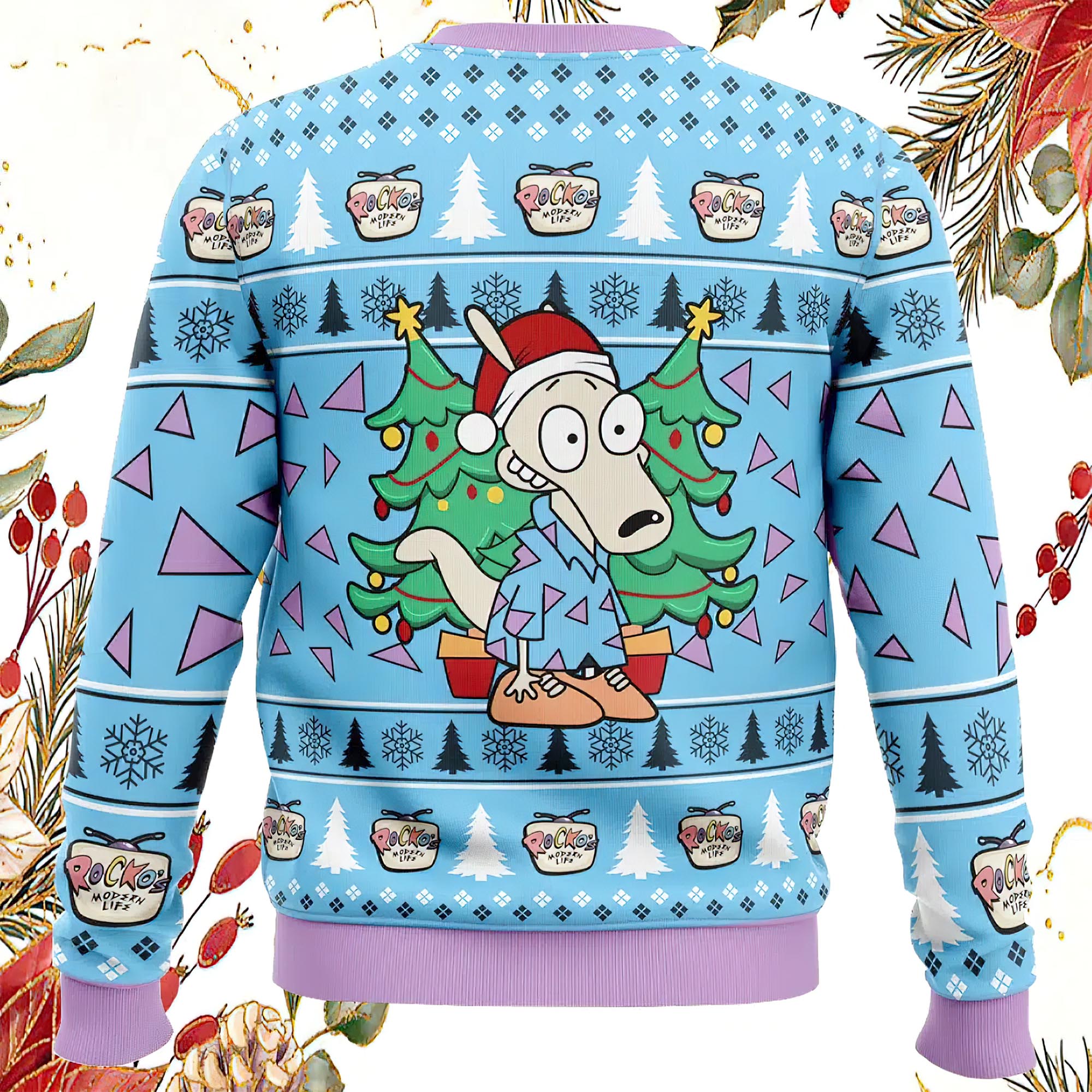 Christmas Rockos Modern Life Ugly Christmas Sweater Christmas Rockos Modern Life Ugly Christmas Sweater