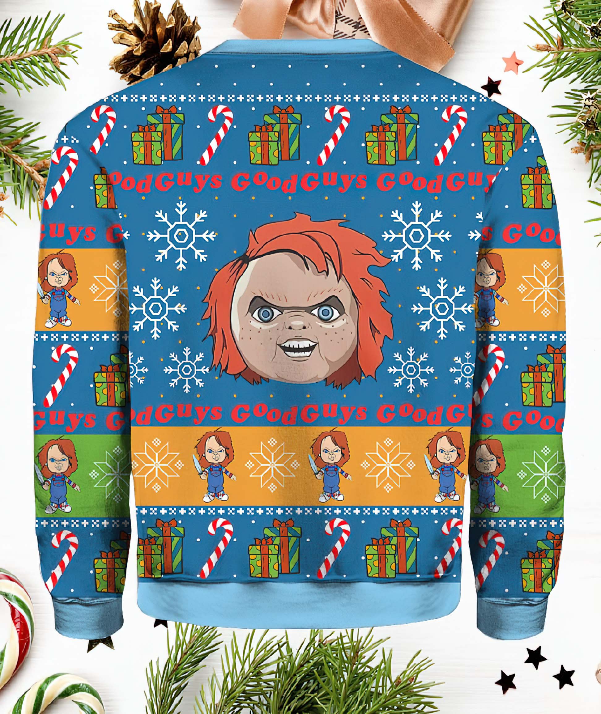 Chucky Good Guys Ugly Christmas Sweater Chucky Good Guys Ugly Christmas Sweater